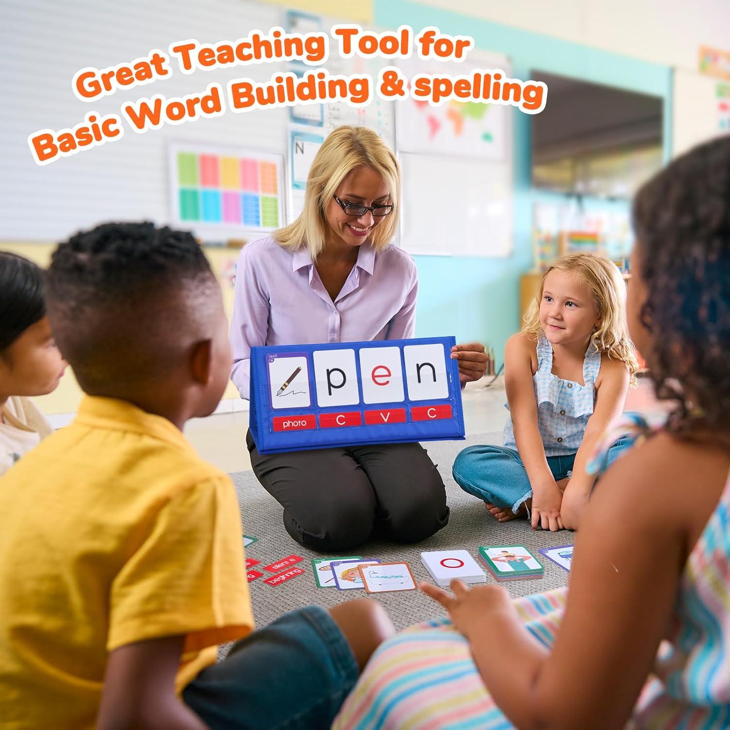 Gamenote Kit de Tarjetas Flash CVC para Jardín de Infancia