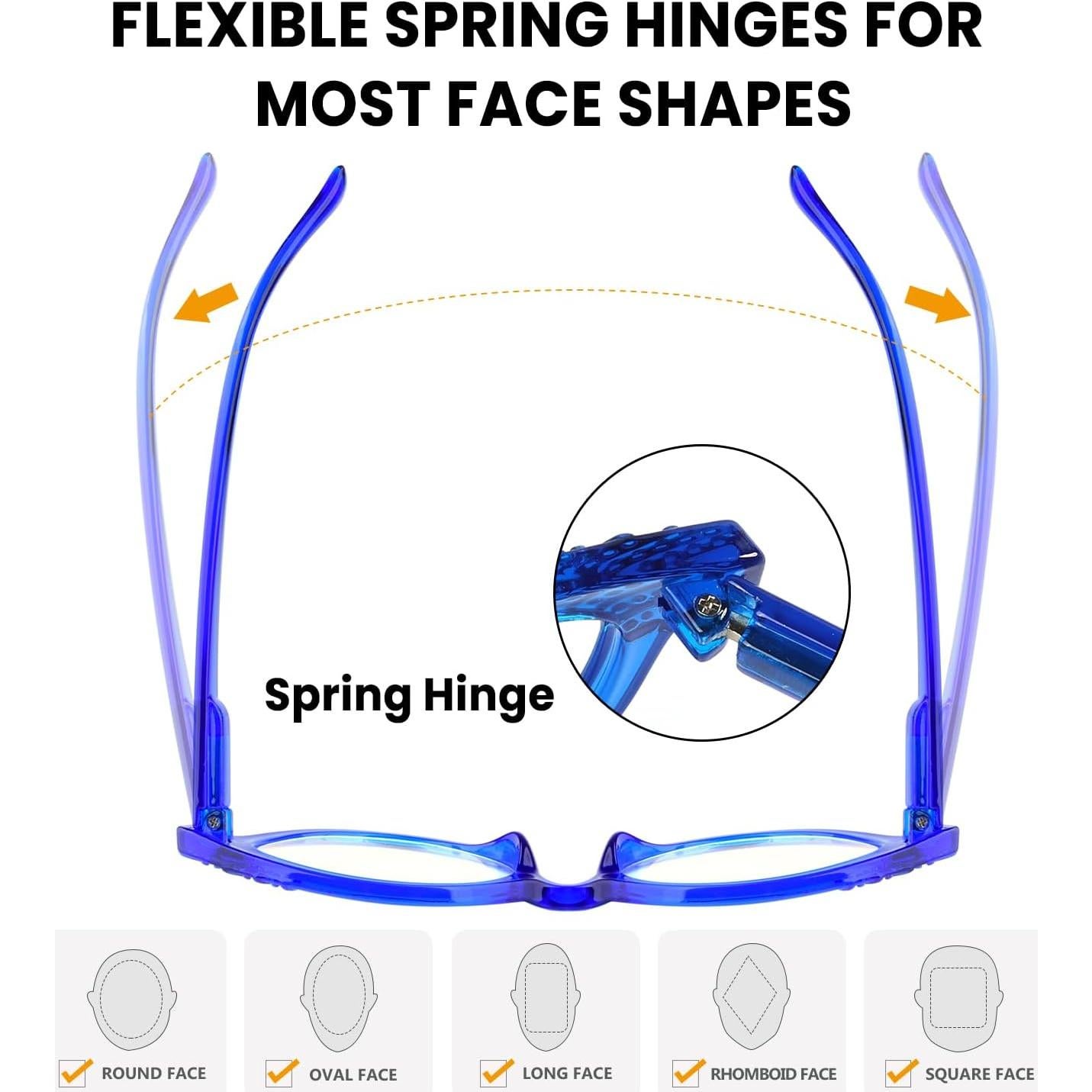 Gafas de Lectura GUD 10 Paquetes para Mujeres 2.0x