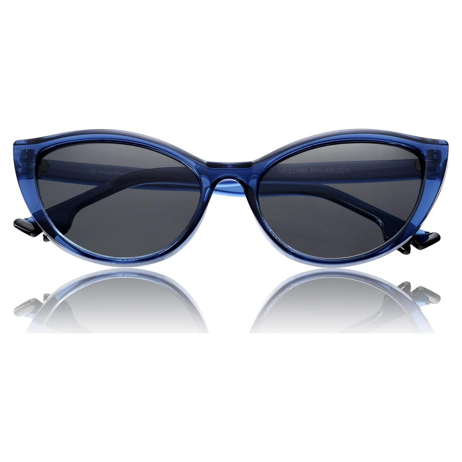 Gafas de sol ojo de gato VF2219 polarizadas para mujeres