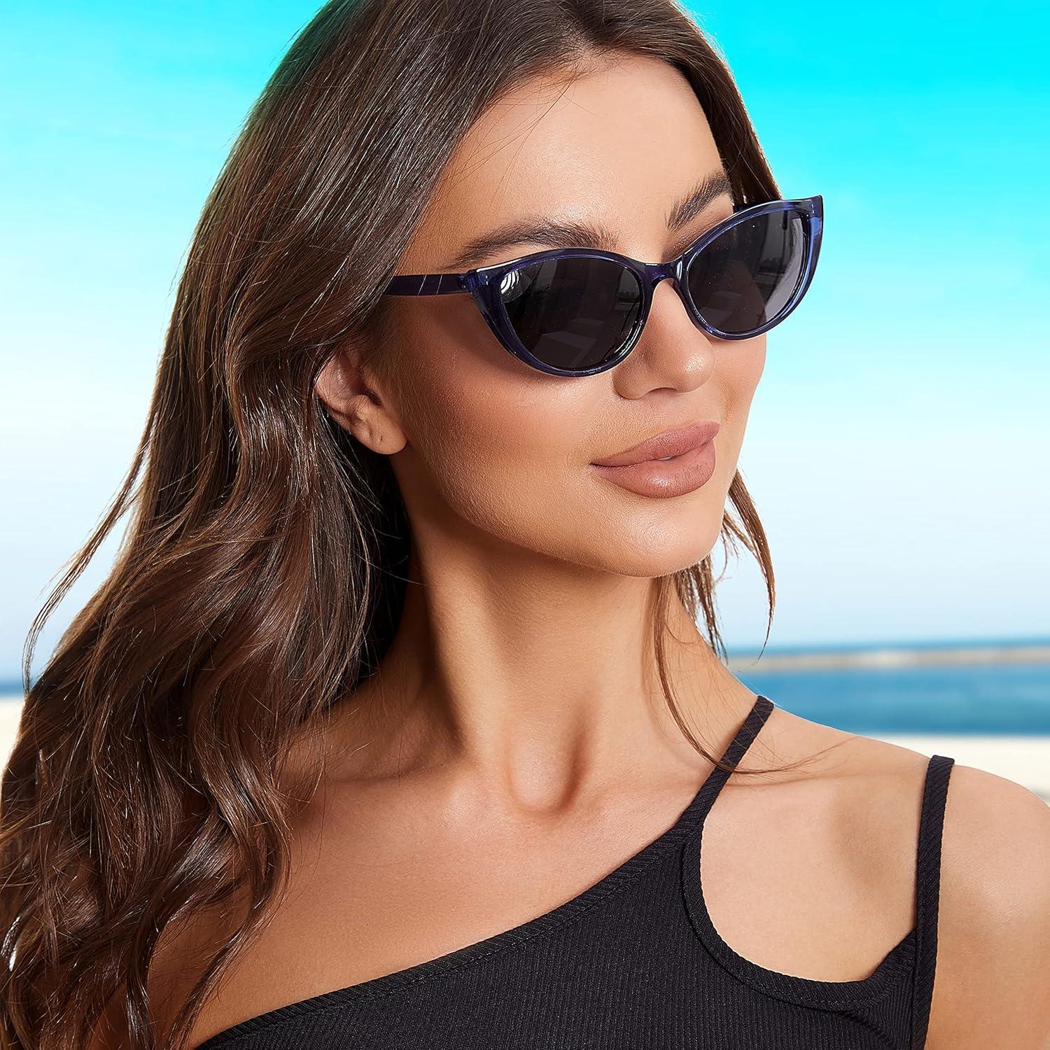 Gafas de sol ojo de gato VF2219 polarizadas para mujeres