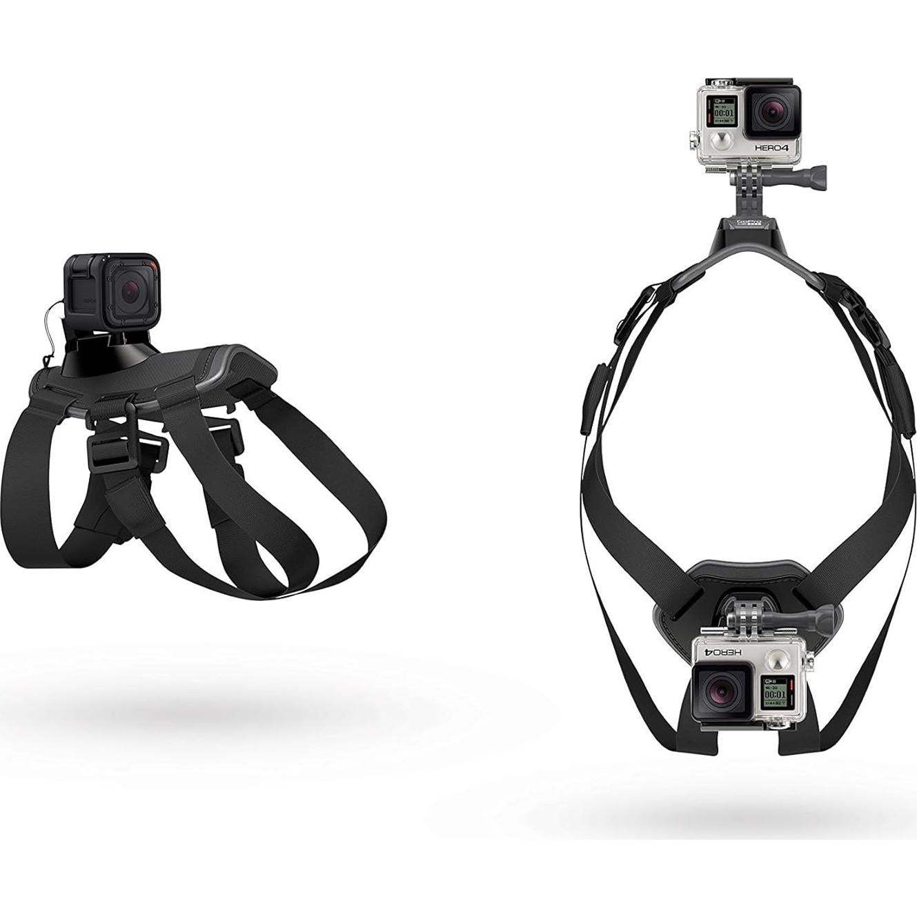 Arnés para Perros GoPro Fetch - Montura Ajustable 7 a 54 kg