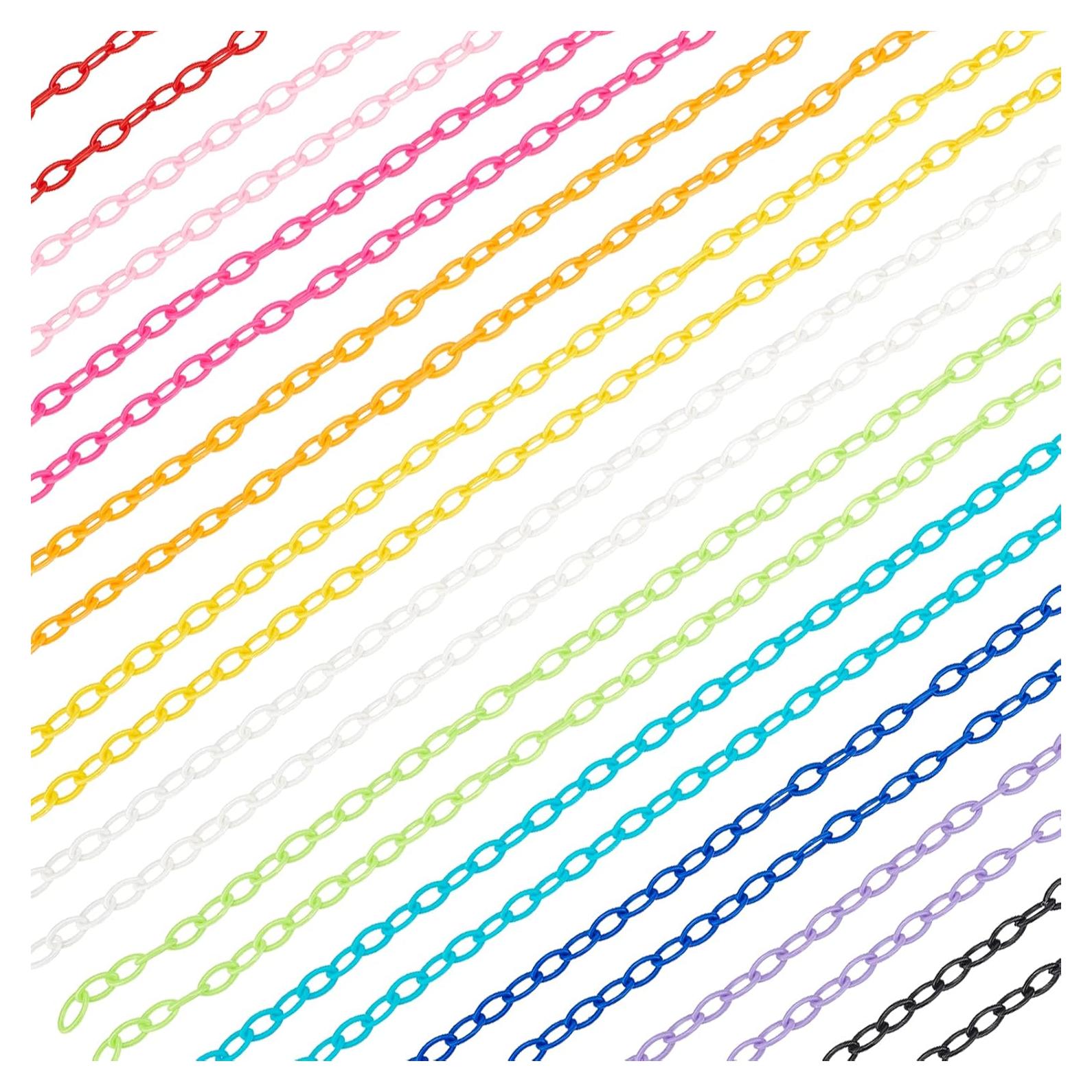 Cadenas de Joyería de Plástico PH PandaHall 38.1 cm 11 Colores