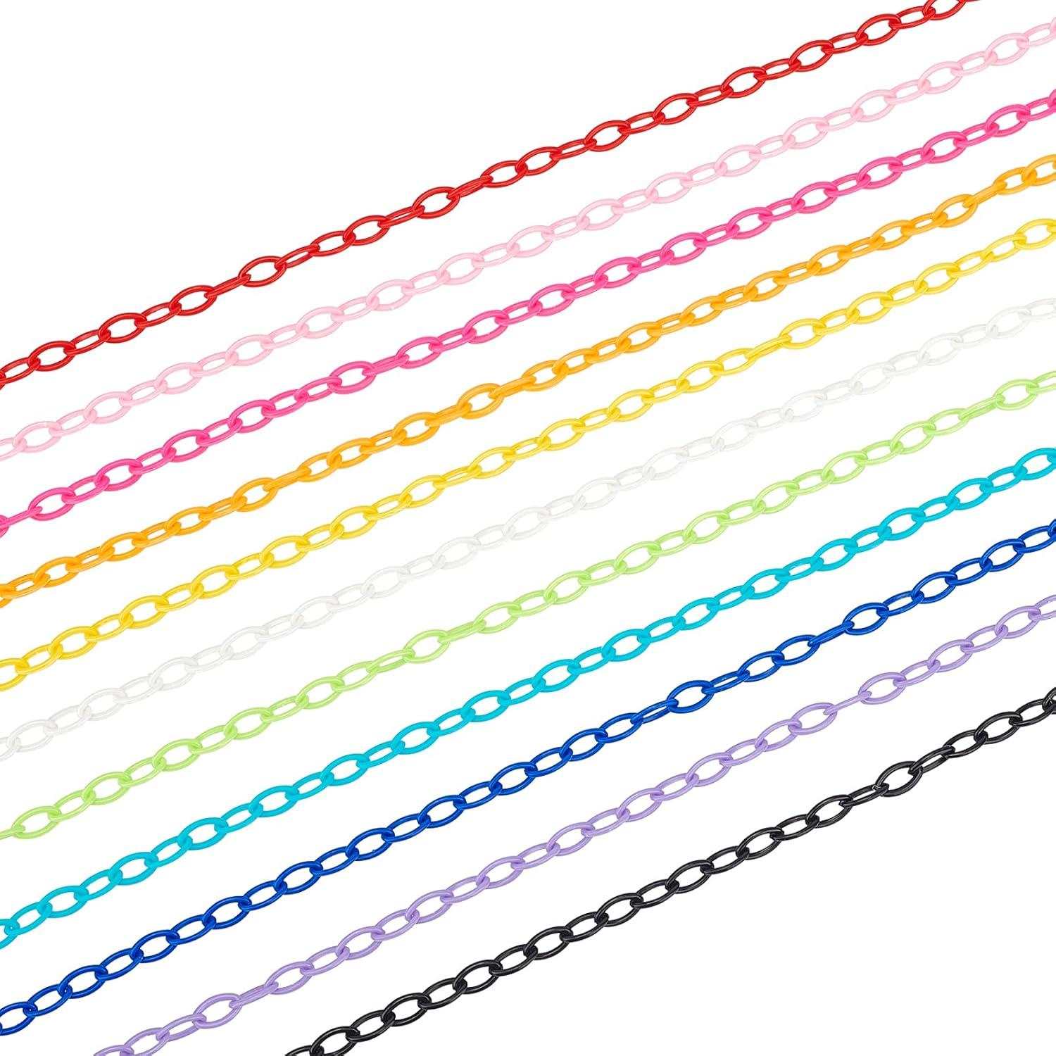 Cadenas de Joyería de Plástico PH PandaHall 38.1 cm 11 Colores