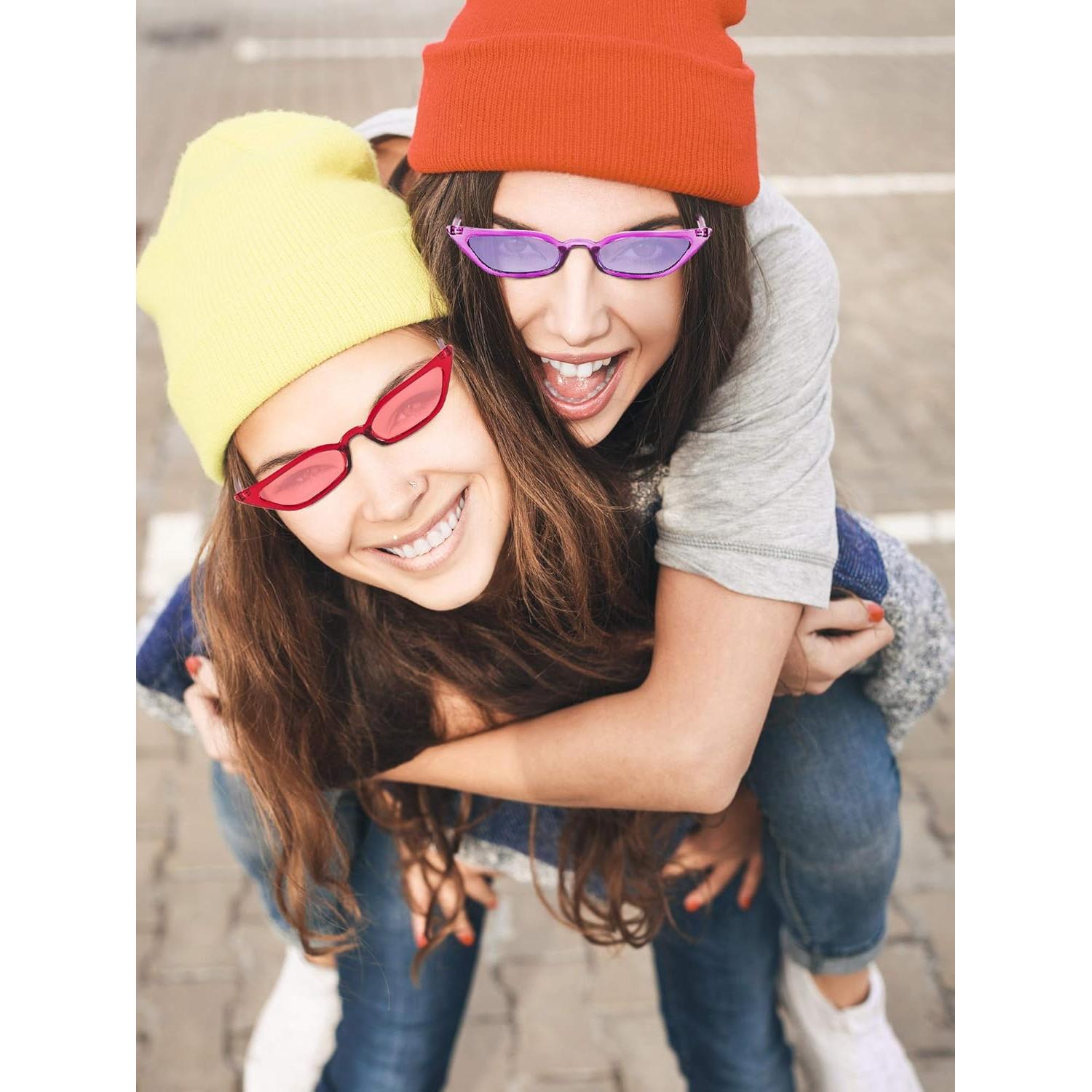 Gafas de sol Zhanmai ojo de gato retro 7 pares para mujer