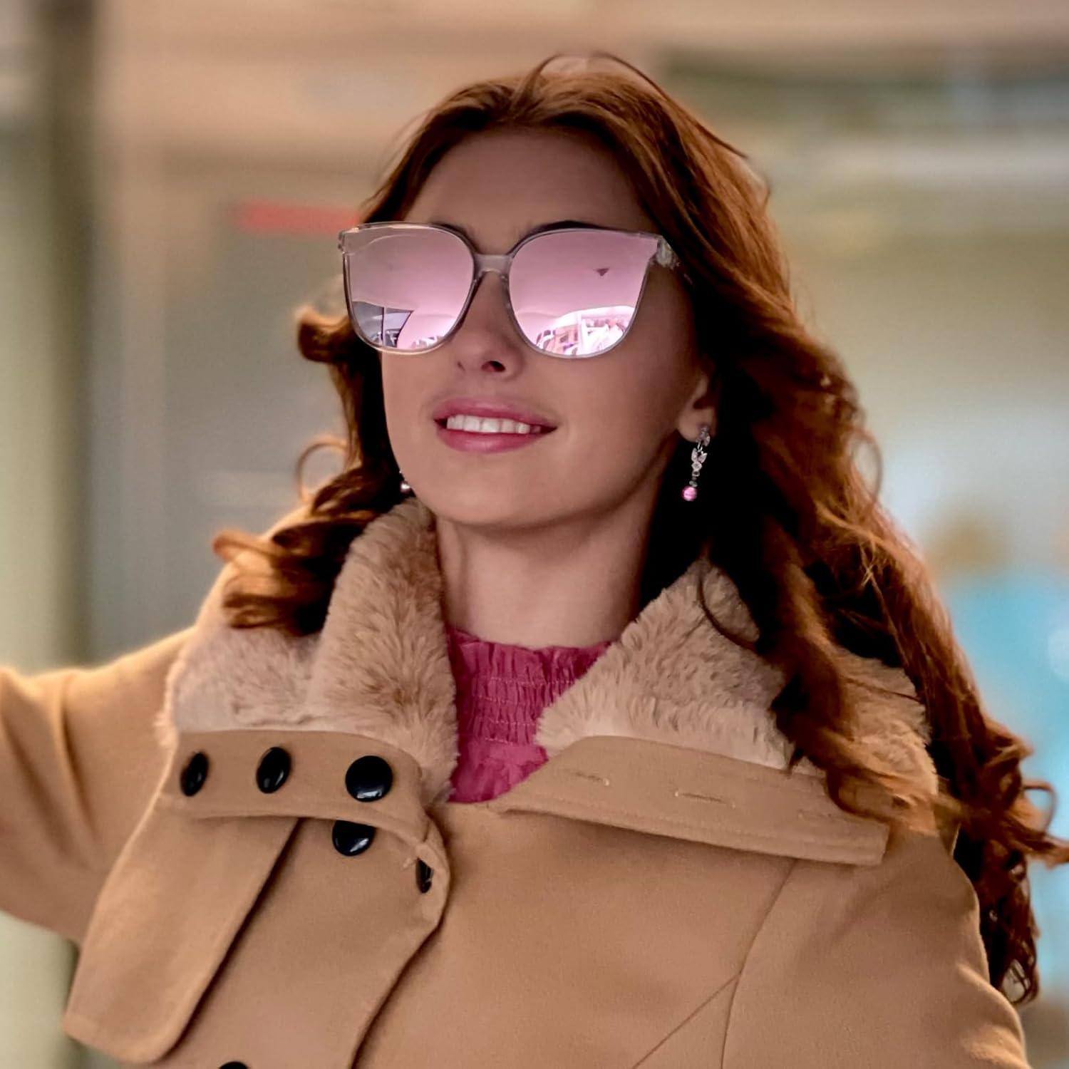 Gafas de sol polarizadas LVIOE ojo de gato UV400 para mujeres