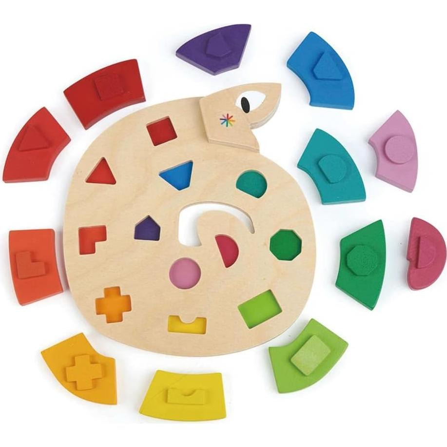 Juguete Educativo Tender Leaf Toys - Colorea Me Feliz 13 Piezas