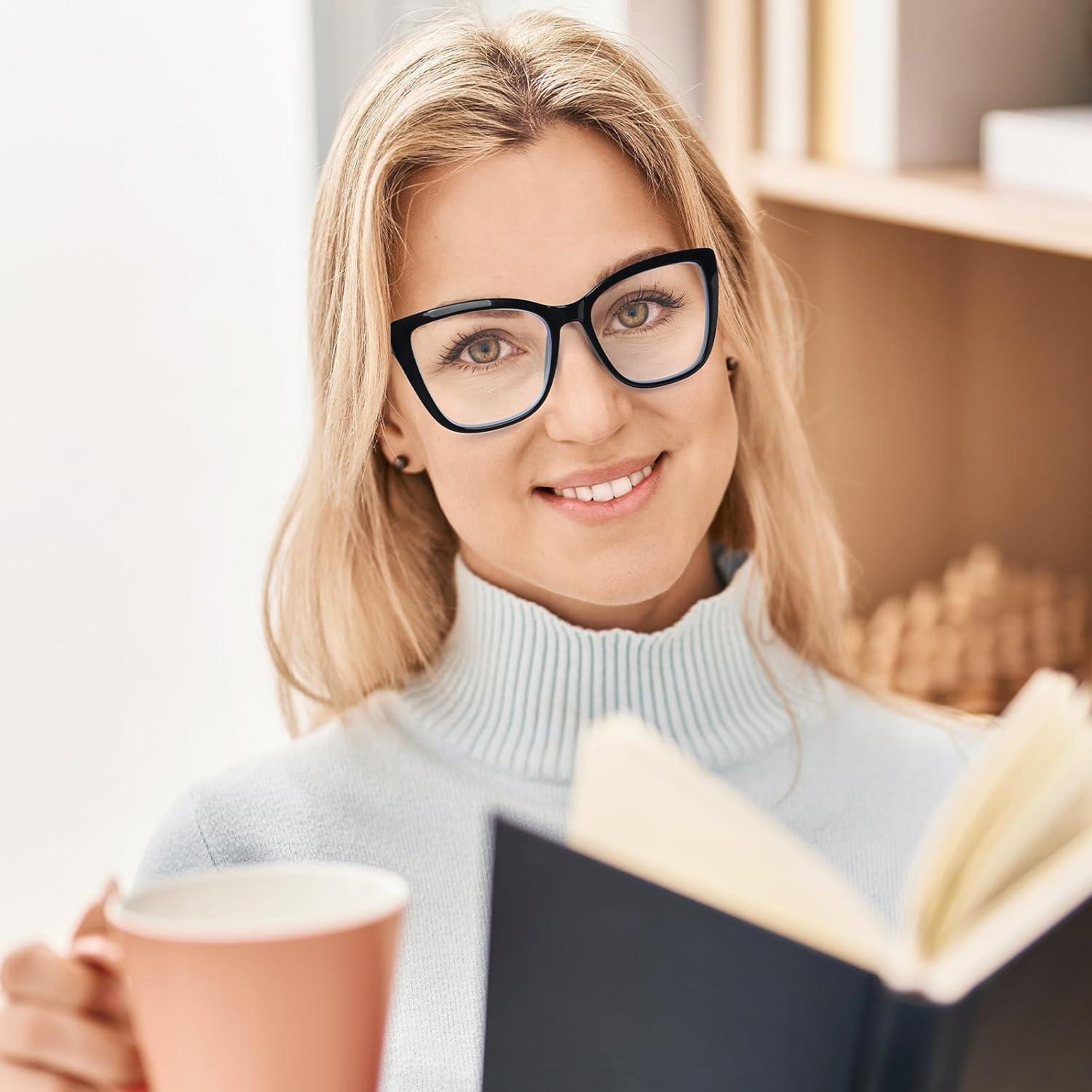Gafas de lectura DXYXYO 3 pares con bloqueo luz azul