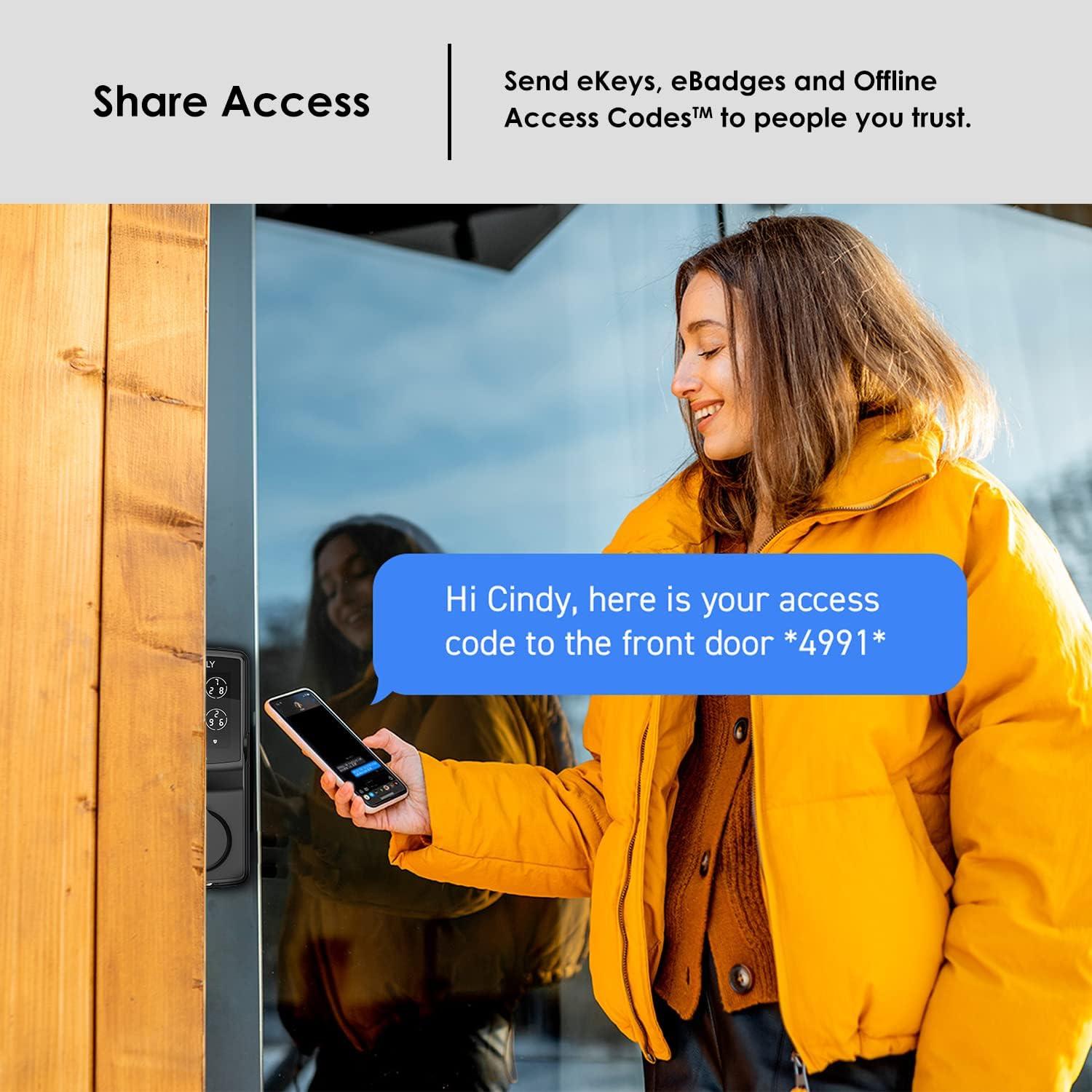 Cerradura Inteligente Lockly Secure Pro con Huella y Wi-Fi