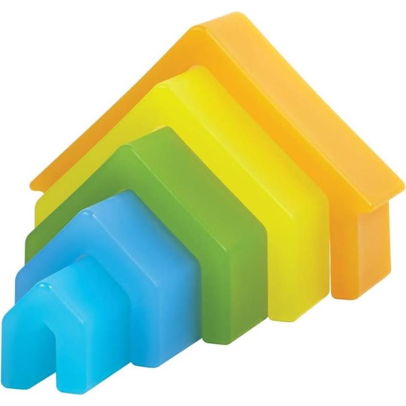 Apiladores de Descubrimiento Kaplan - Casa Natural - 5 Piezas