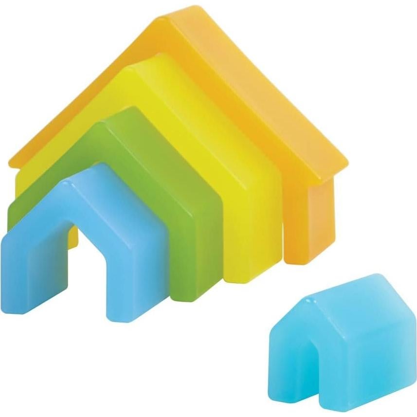 Apiladores de Descubrimiento Kaplan - Casa Natural - 5 Piezas