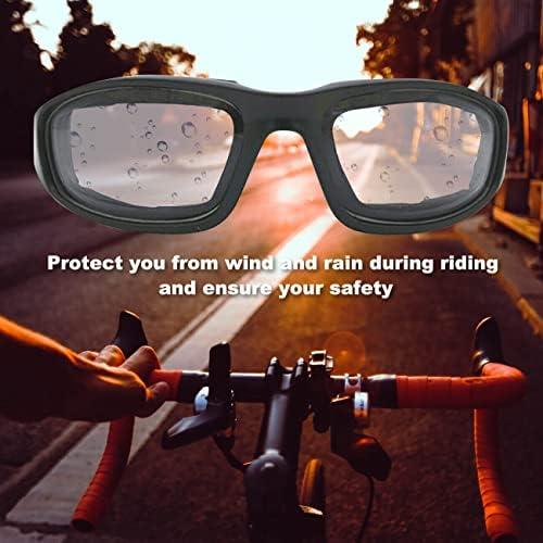 Gafas de Motocicleta Allhave S16 UV Anti-Viento 3 Pcs