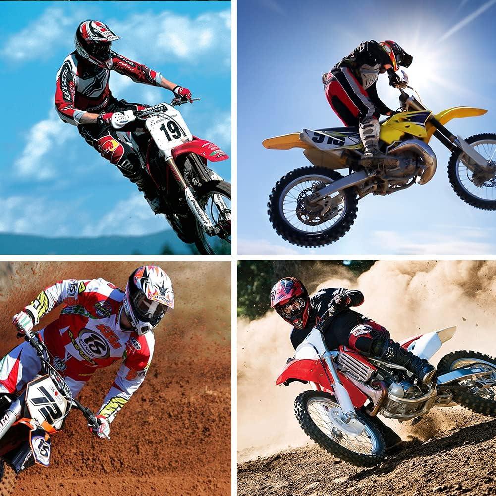 Gafas de Motocross LMAVAG 2 Pack UV400 Anti-vaho