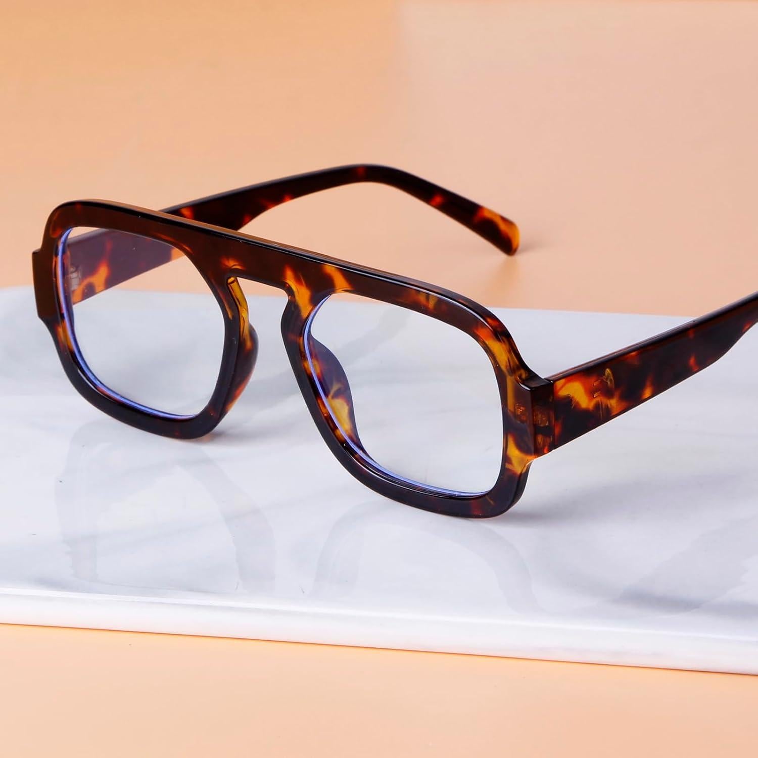 Gafas de Moda ADE WU para Mujeres Retro Cuadradas 54mm