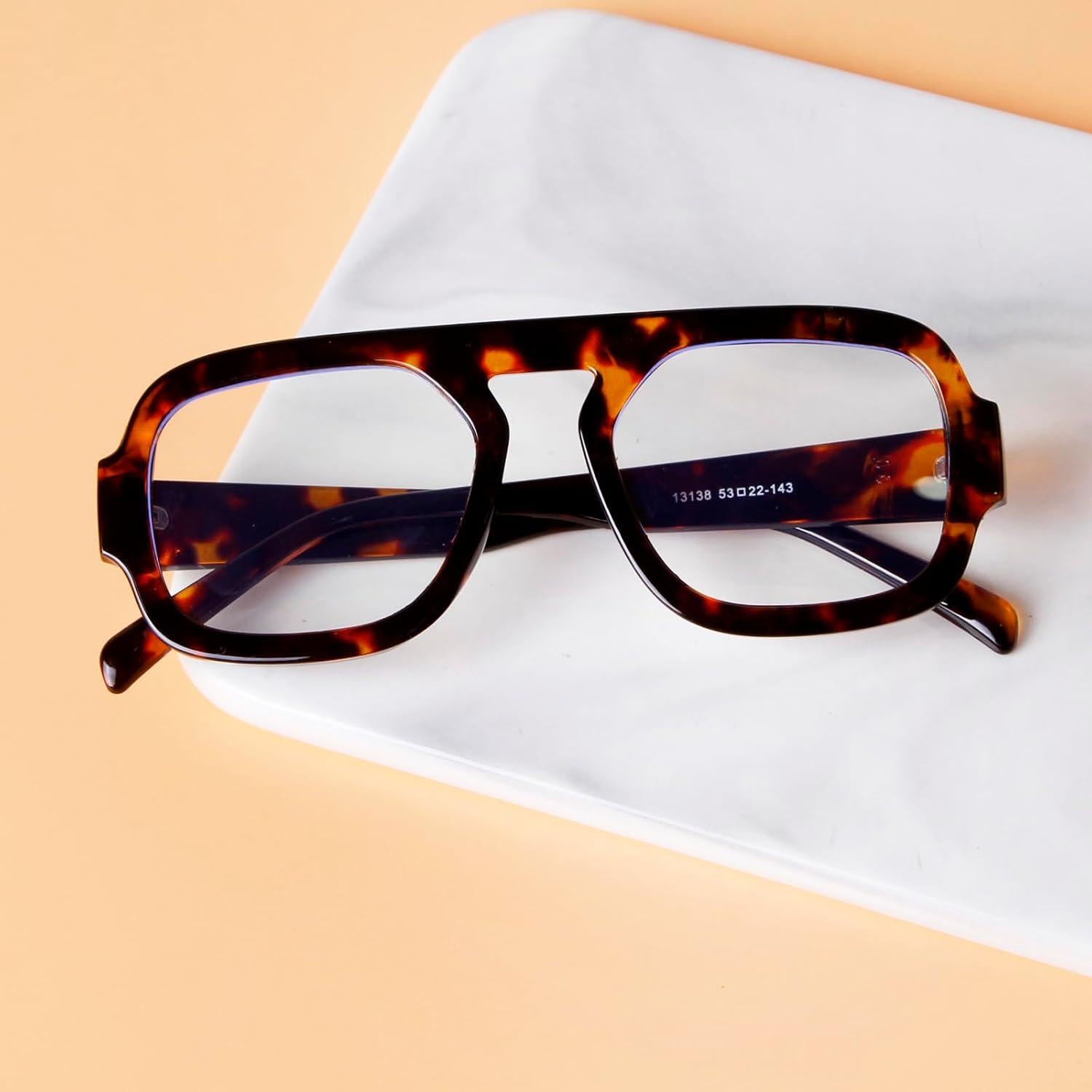 Gafas de Moda ADE WU para Mujeres Retro Cuadradas 54mm