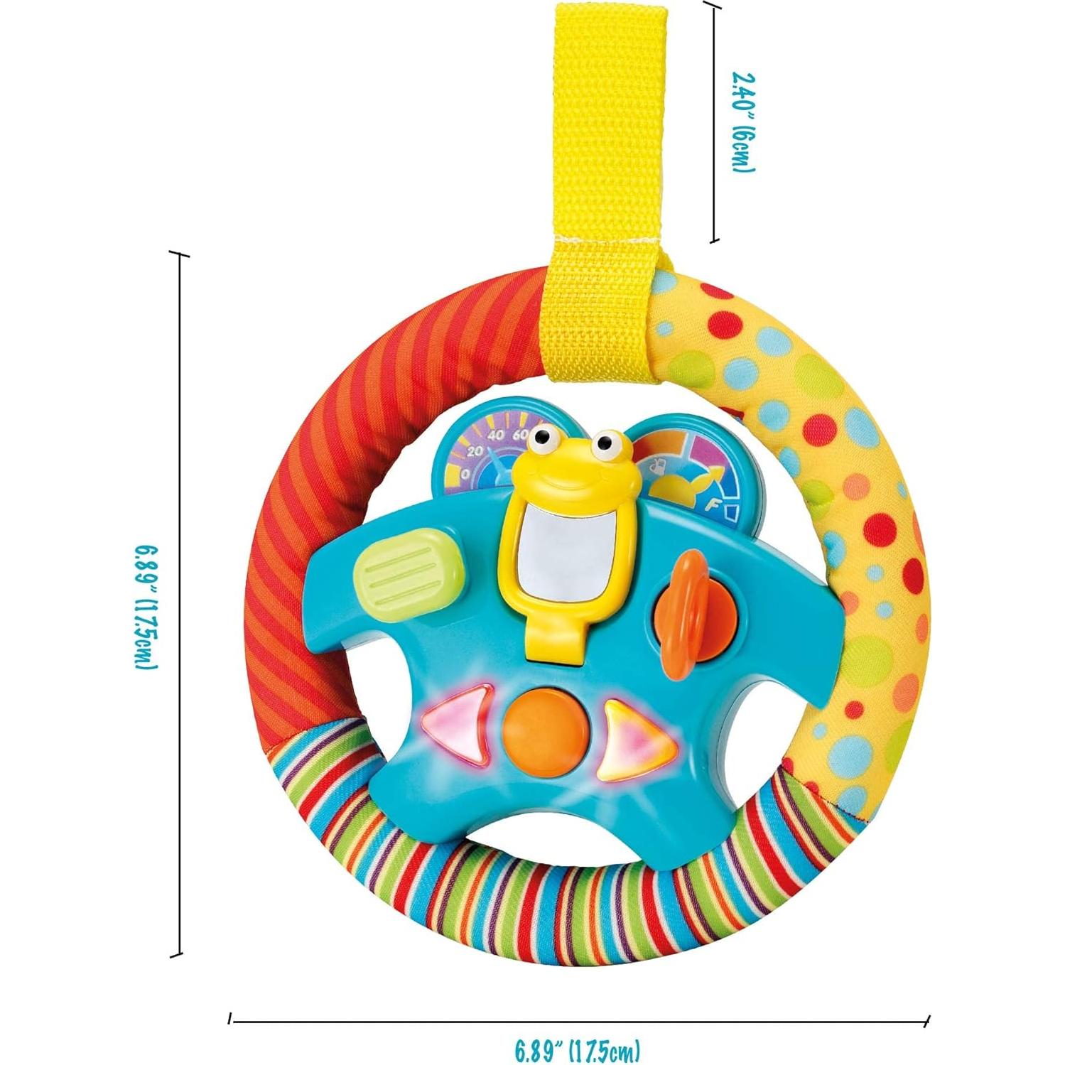 Juguete Volante KiddoLab con Música y Luces para Bebés