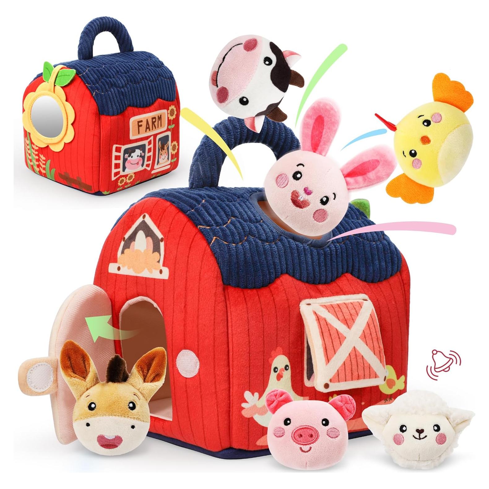 Juguete Sensorial Montessori de Granja Tohibee para Bebés