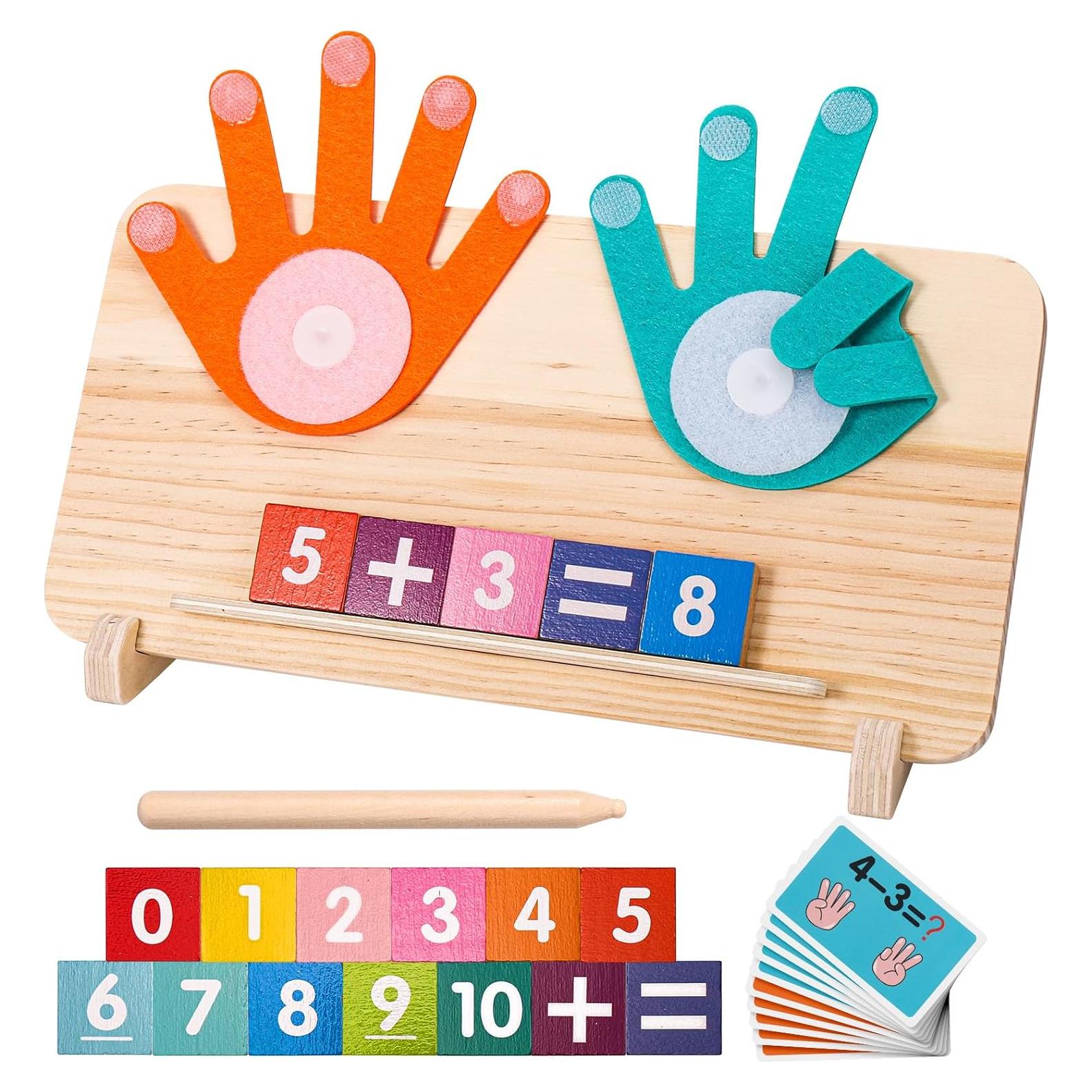 Juguetes Montessori Vodolo 2 en 1 Matemáticas 3-7 años