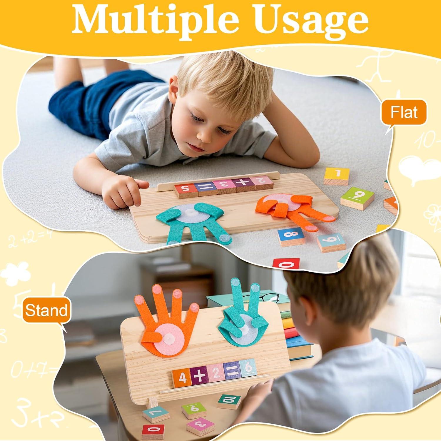 Juguetes Montessori Vodolo 2 en 1 Matemáticas 3-7 años