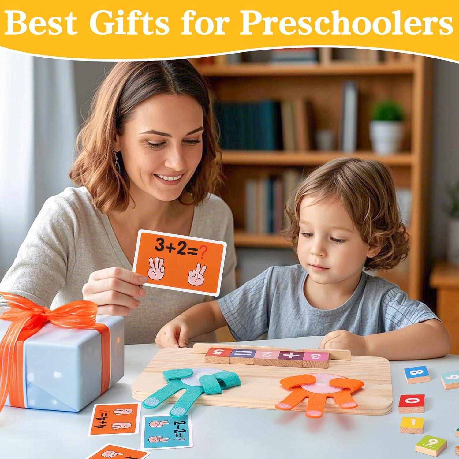 Juguetes Montessori Vodolo 2 en 1 Matemáticas 3-7 años