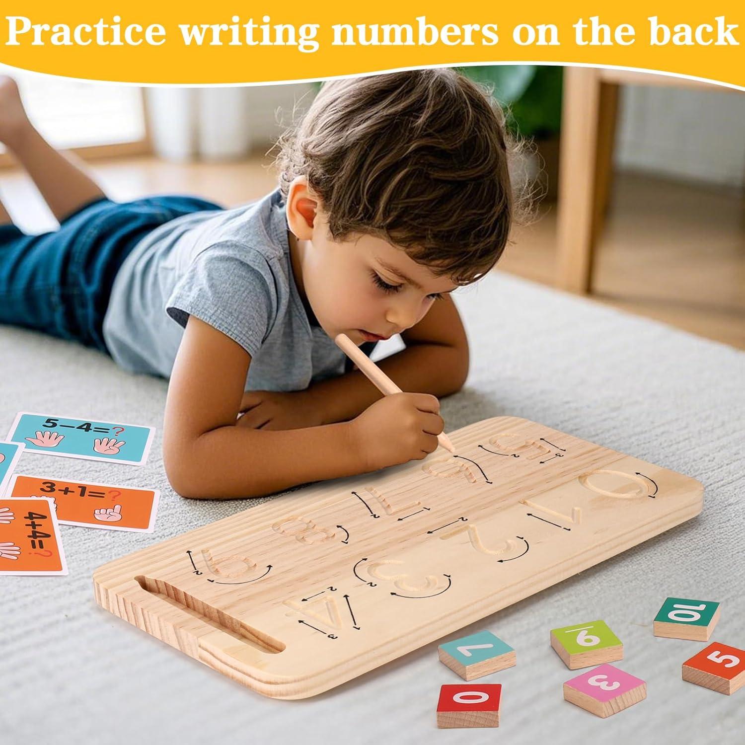 Juguetes Montessori Vodolo 2 en 1 Matemáticas 3-7 años