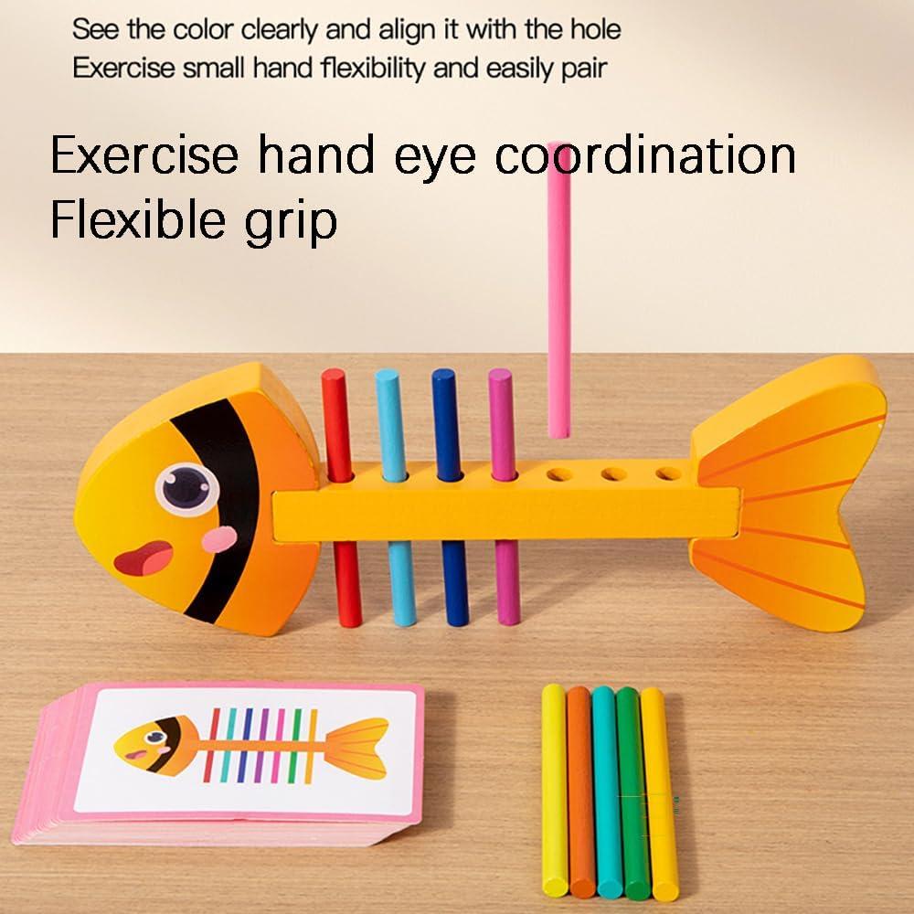 Juguete Montessori Coincidencia de Colores YX Daily 50.8x6.6cm