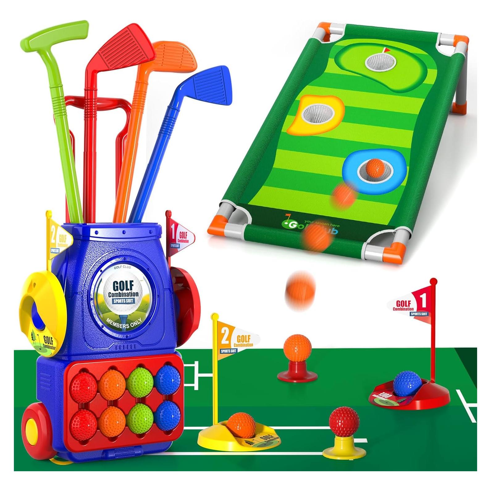 Conjunto de Golf Mejorado Bennol para Niños 3-7 Años