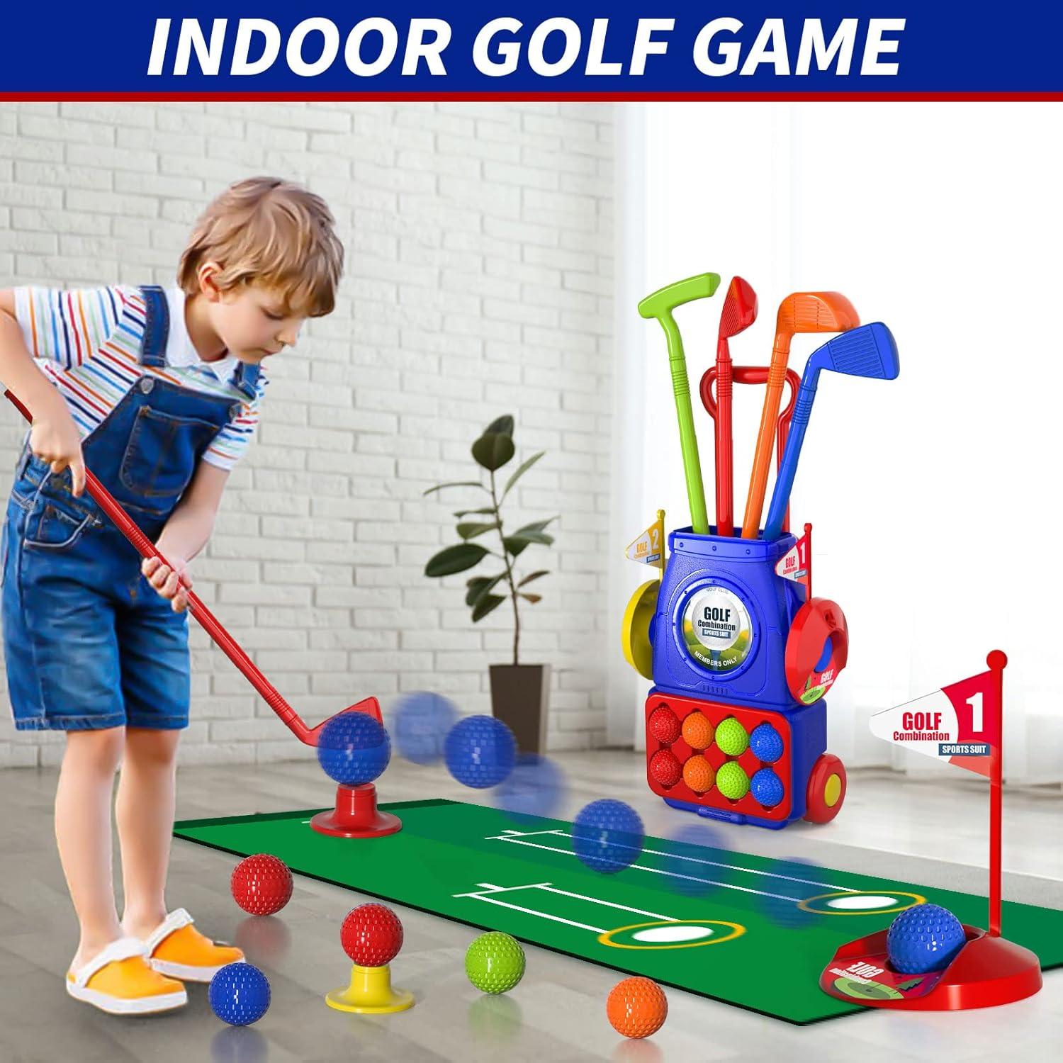 Conjunto de Golf Mejorado Bennol para Niños 3-7 Años