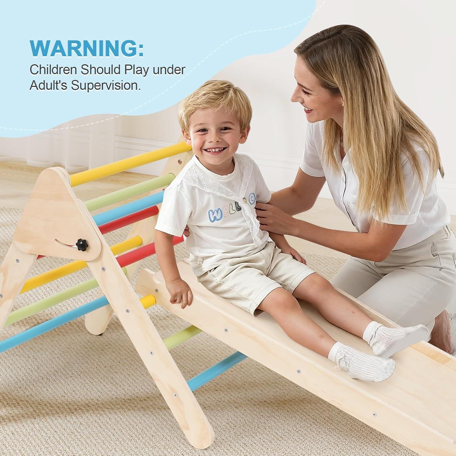 Conjunto de Escalada Pikler 7 en 1 PAPAPROUD para Niños