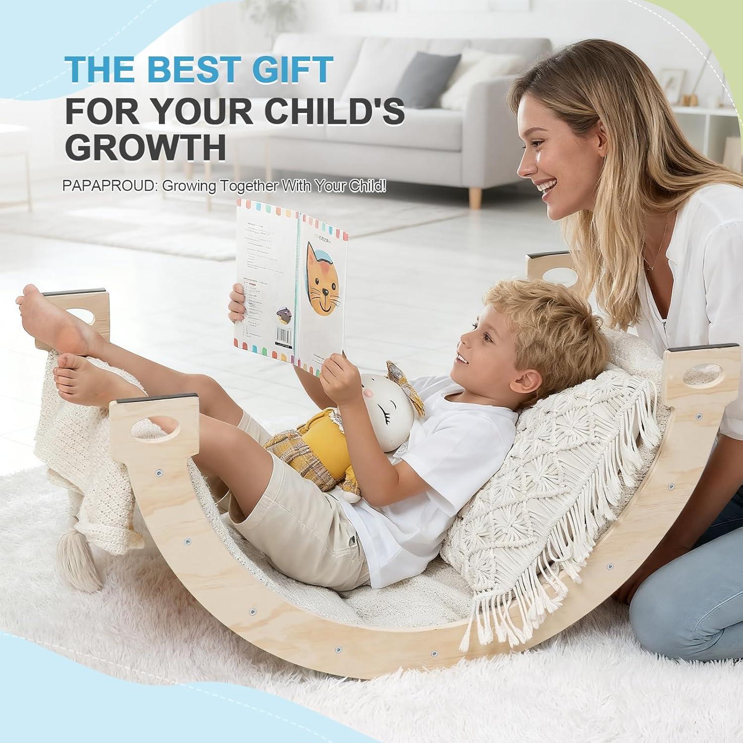 Conjunto de Escalada Pikler 7 en 1 PAPAPROUD para Niños