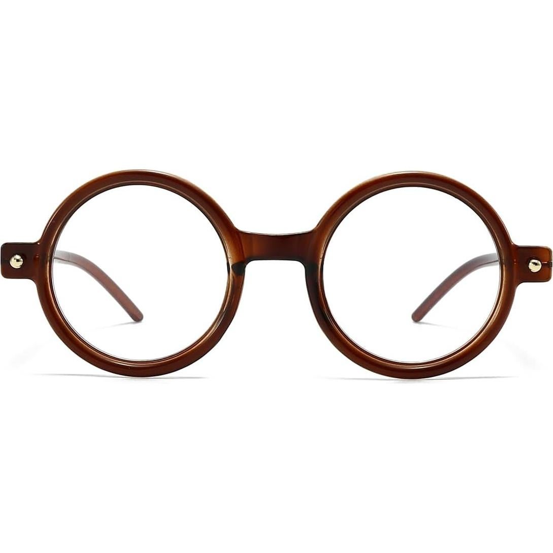 Gafas Redondas Gleyemor Vintage Unisex Anti Luz Azul