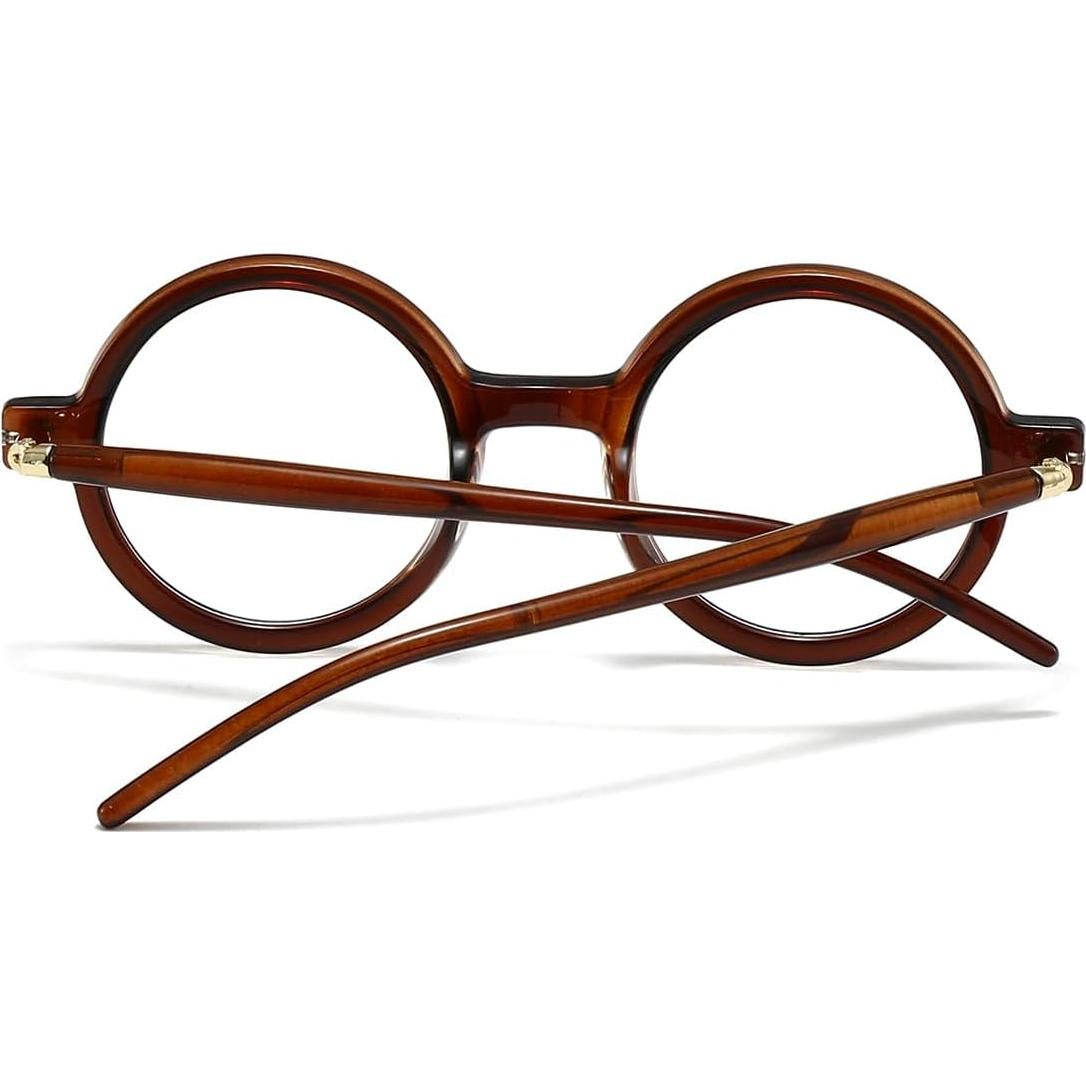 Gafas Redondas Gleyemor Vintage Unisex Anti Luz Azul