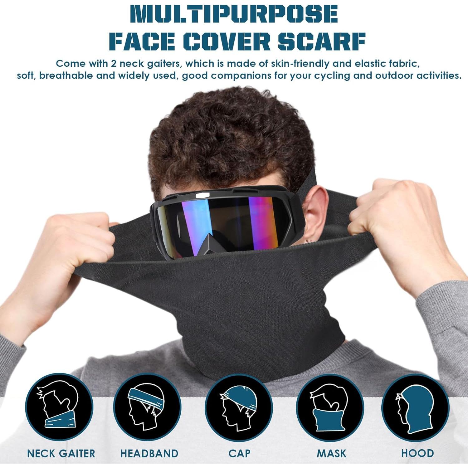 Gafas de Motocross OXG con Lentes Claros y Multicolor