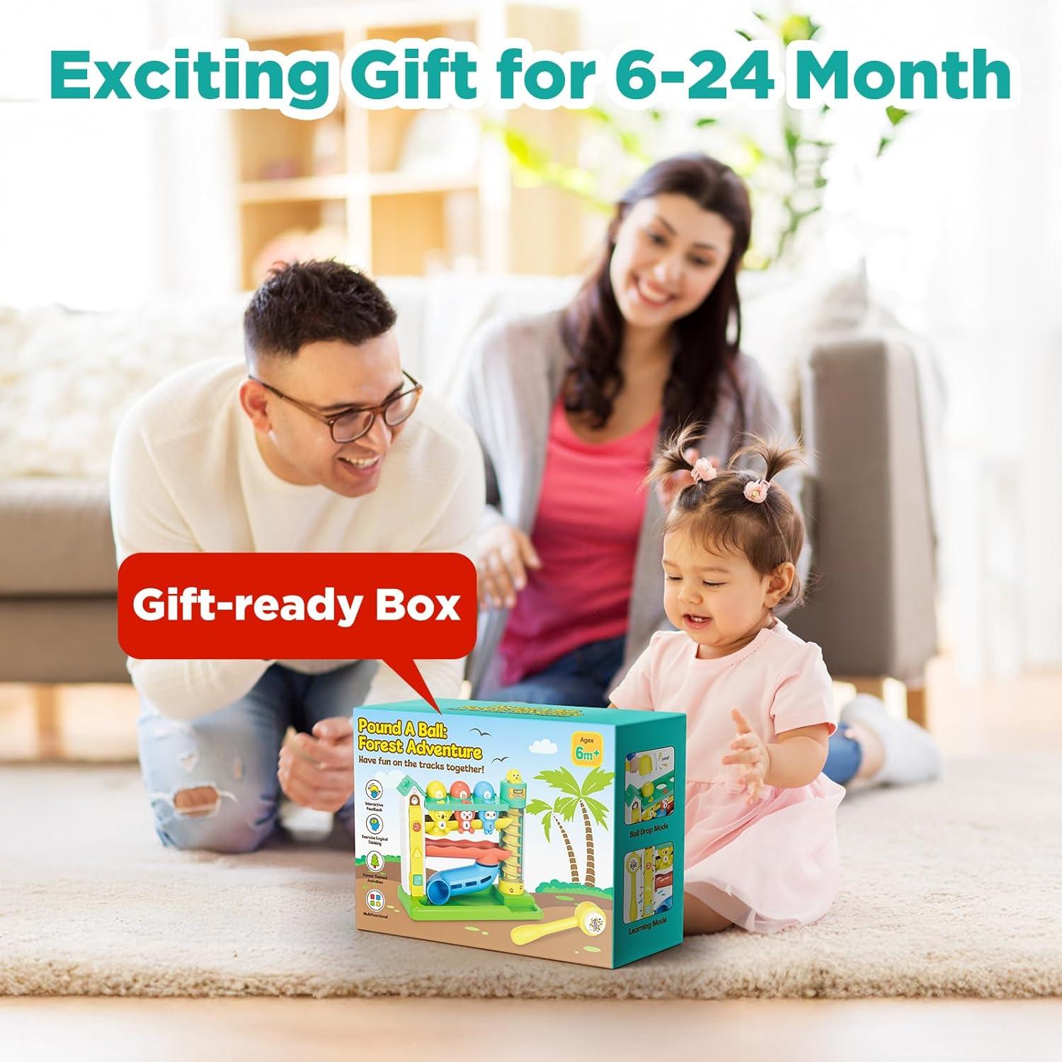 Juguete Musical de Caída de Pelotas HYC para Bebés 6-24 Meses