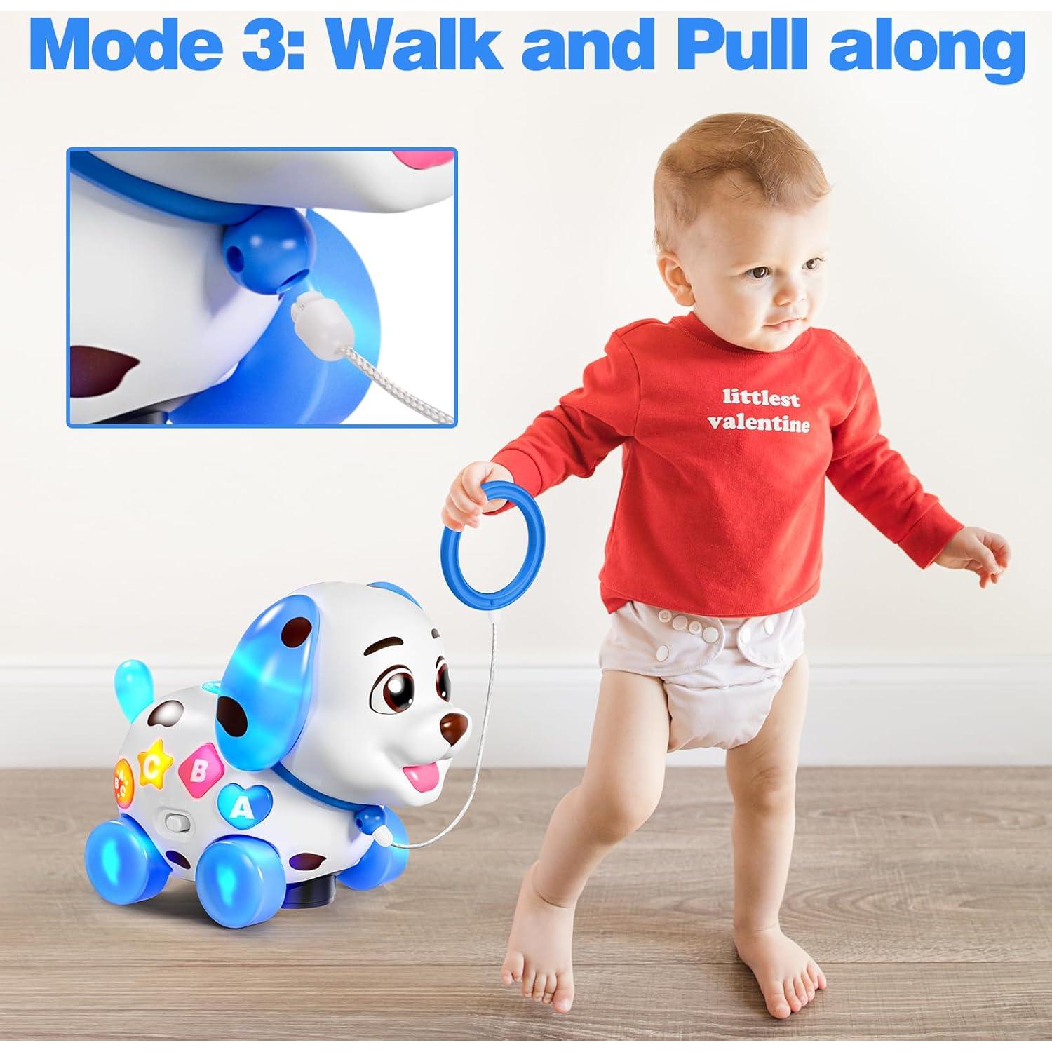 Juguete Musical Perrito HumorPlay 3 en 1 para Bebés 6-18 Meses