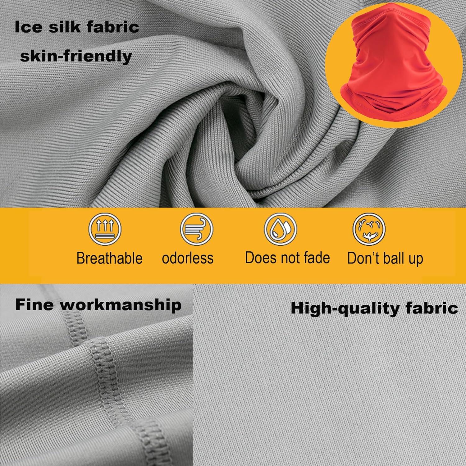 Gafas de Motocicleta LJDJ con Balaclava UV Rojo