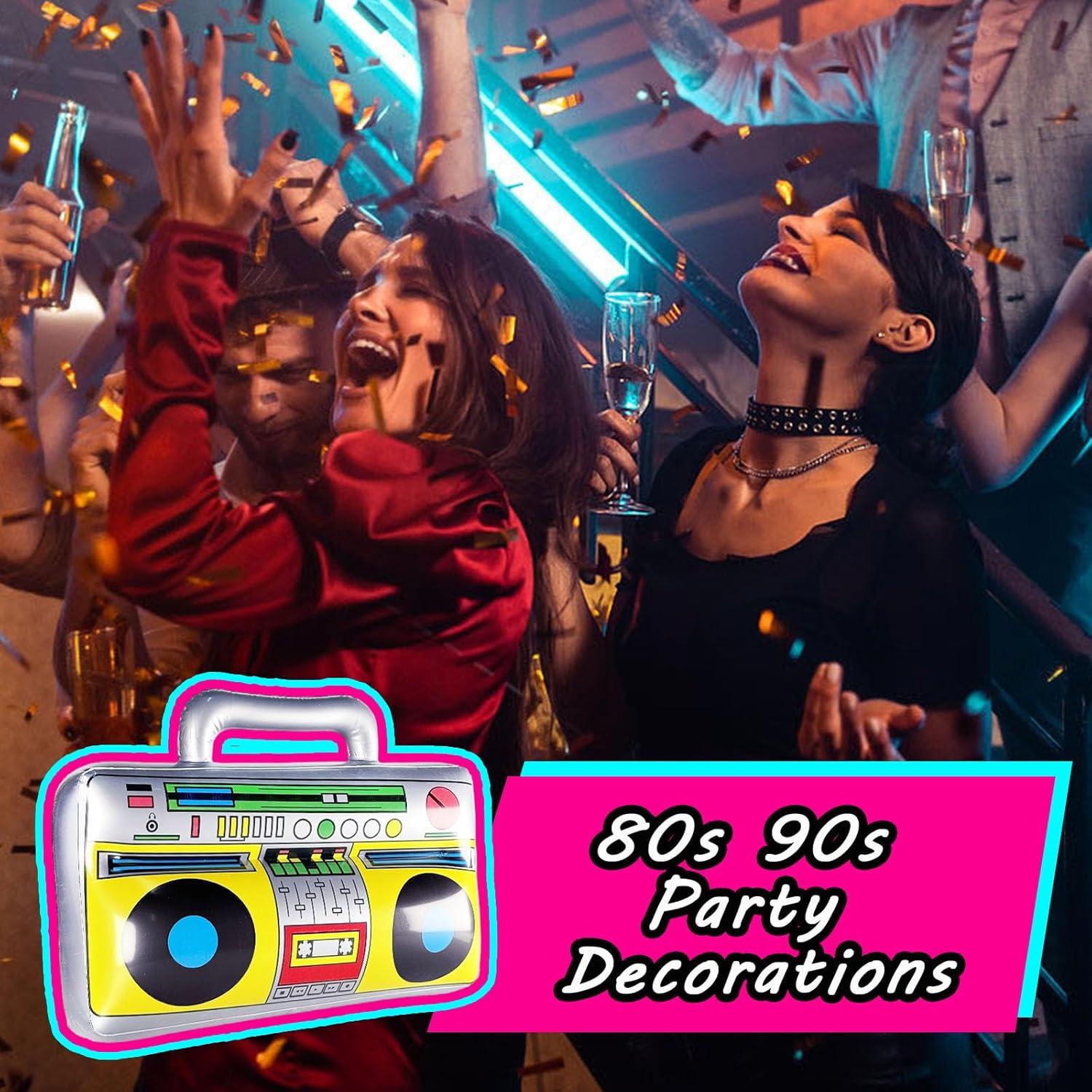 Juego de Juguetes Inflables 12 Piezas Rock Star Pynqdfu