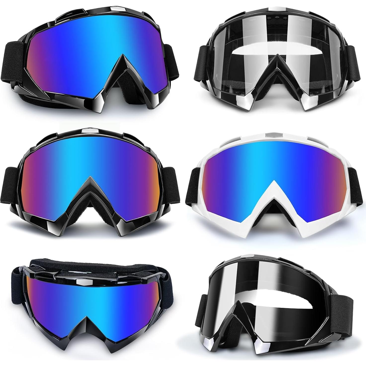 Gafas de motocross YOHOG 2-Pack a prueba de viento