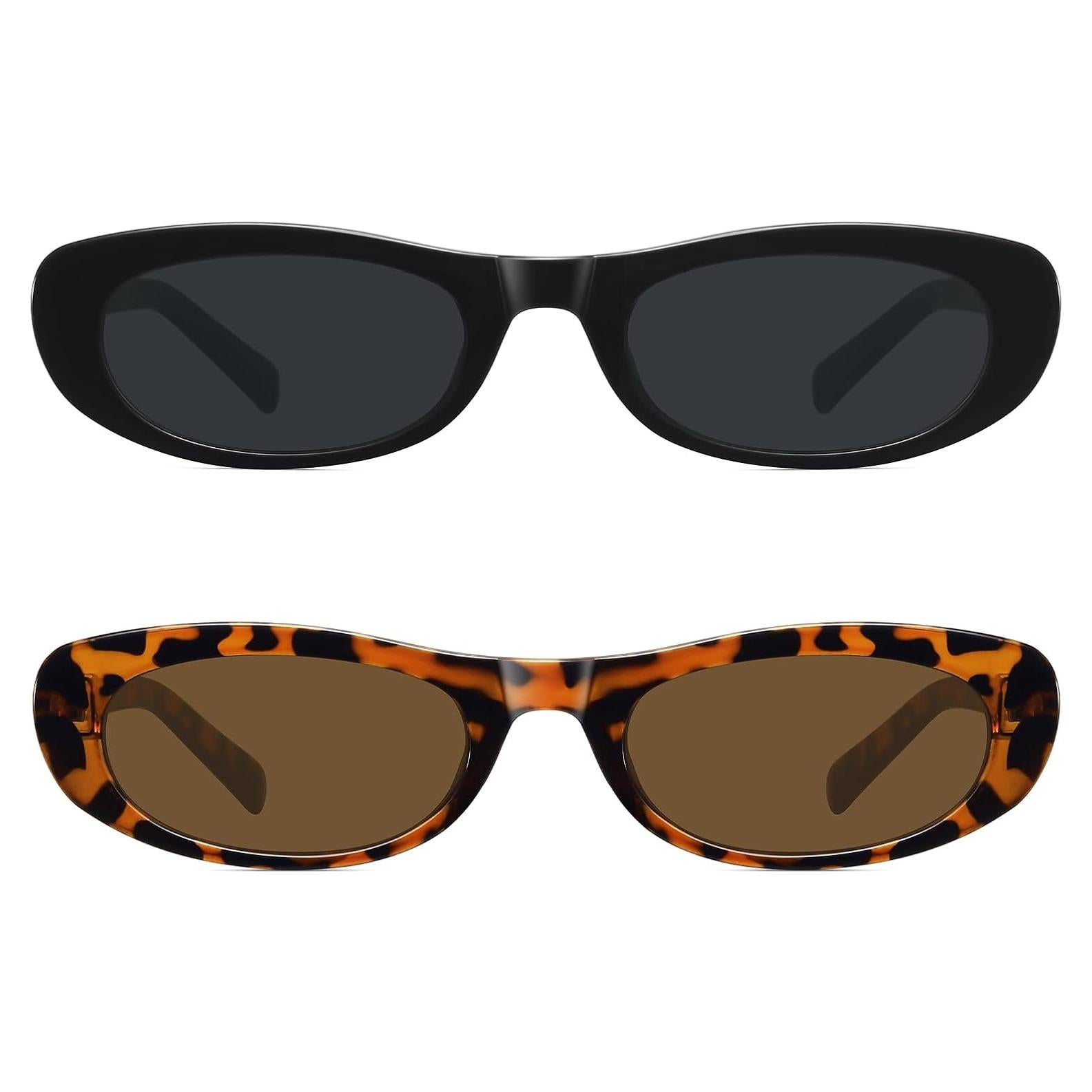 Gafas de sol ovaladas STORYCOAST retro UV400 para unisex