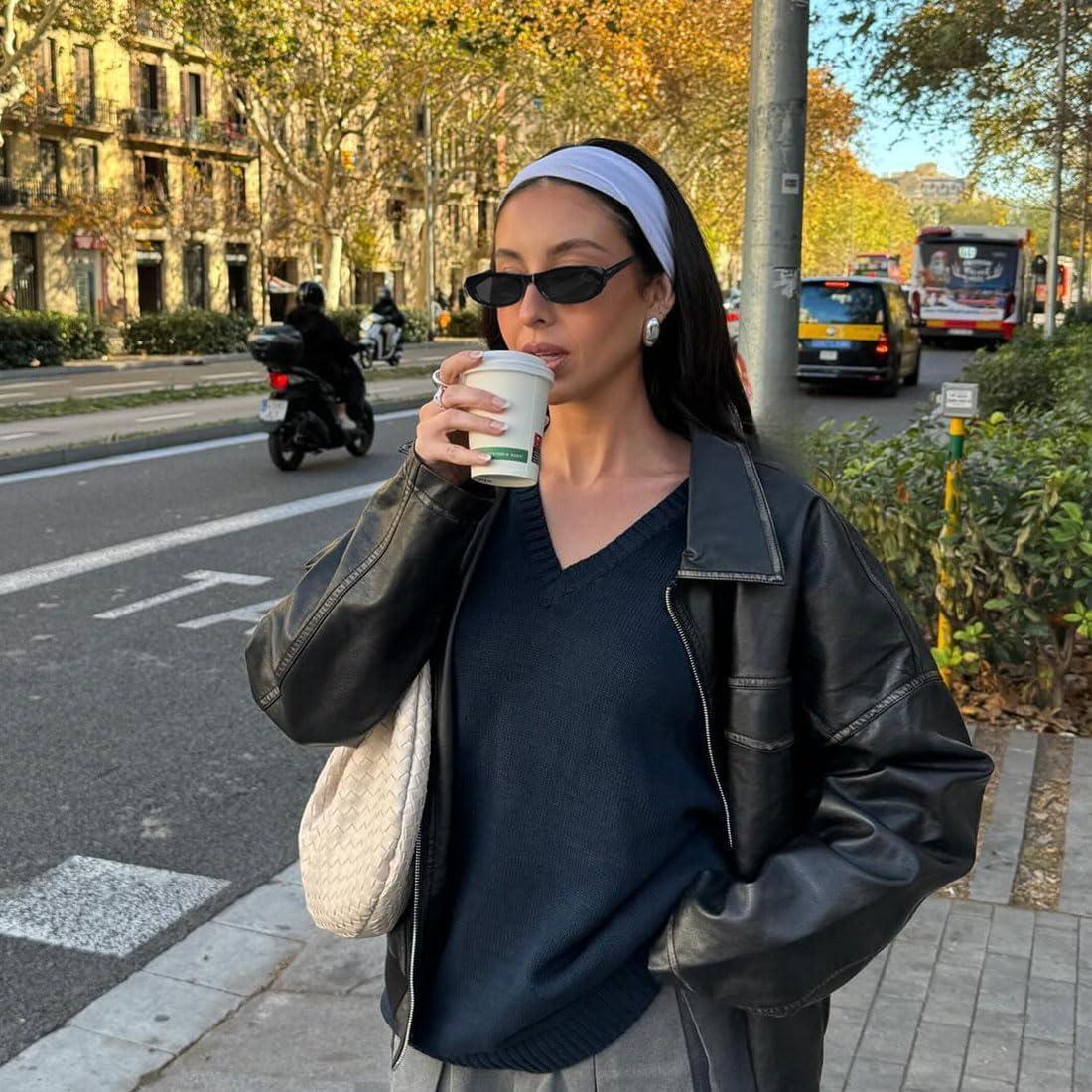 Gafas de sol ovaladas STORYCOAST retro UV400 para unisex