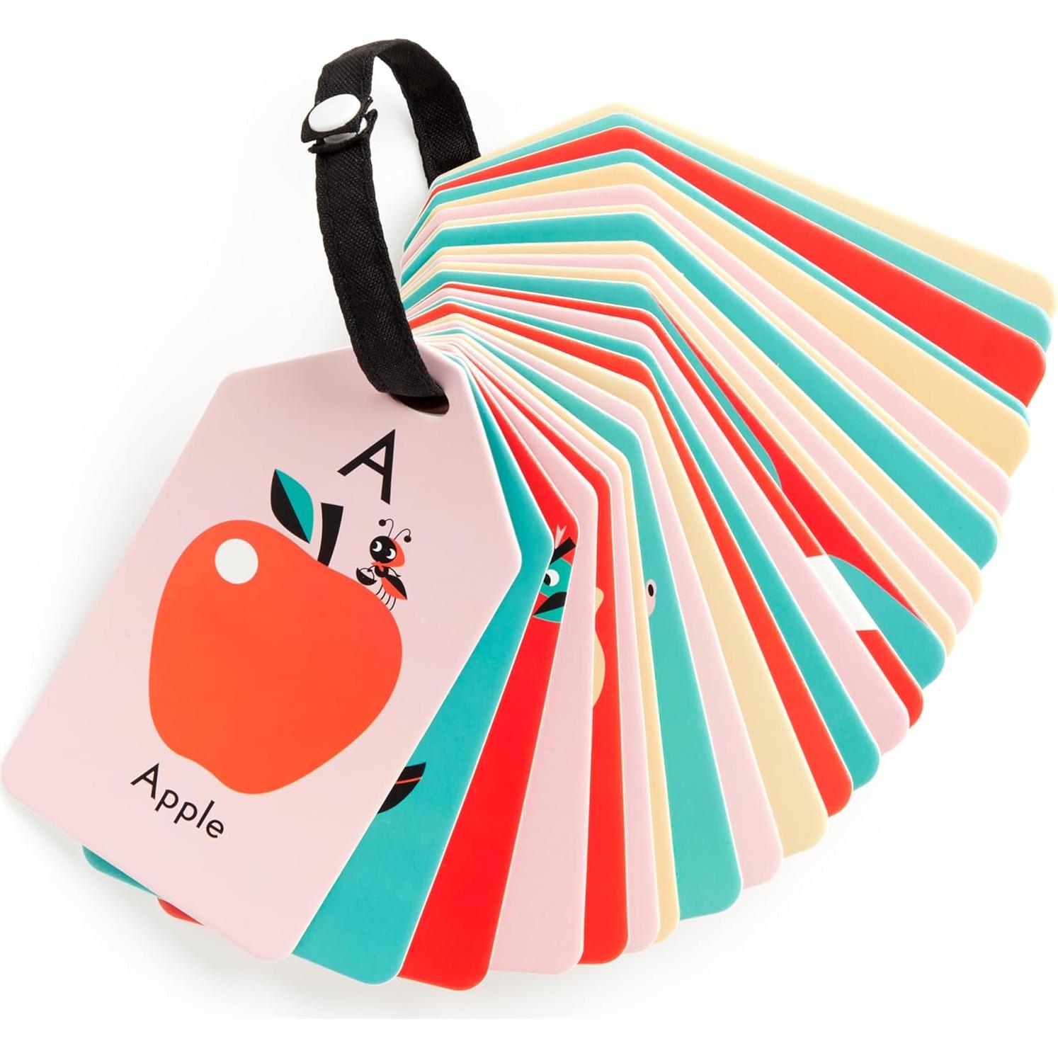 Tarjetas de Flash Mudpuppy ABCs - 26 Tarjetas Doble Cara para Niños