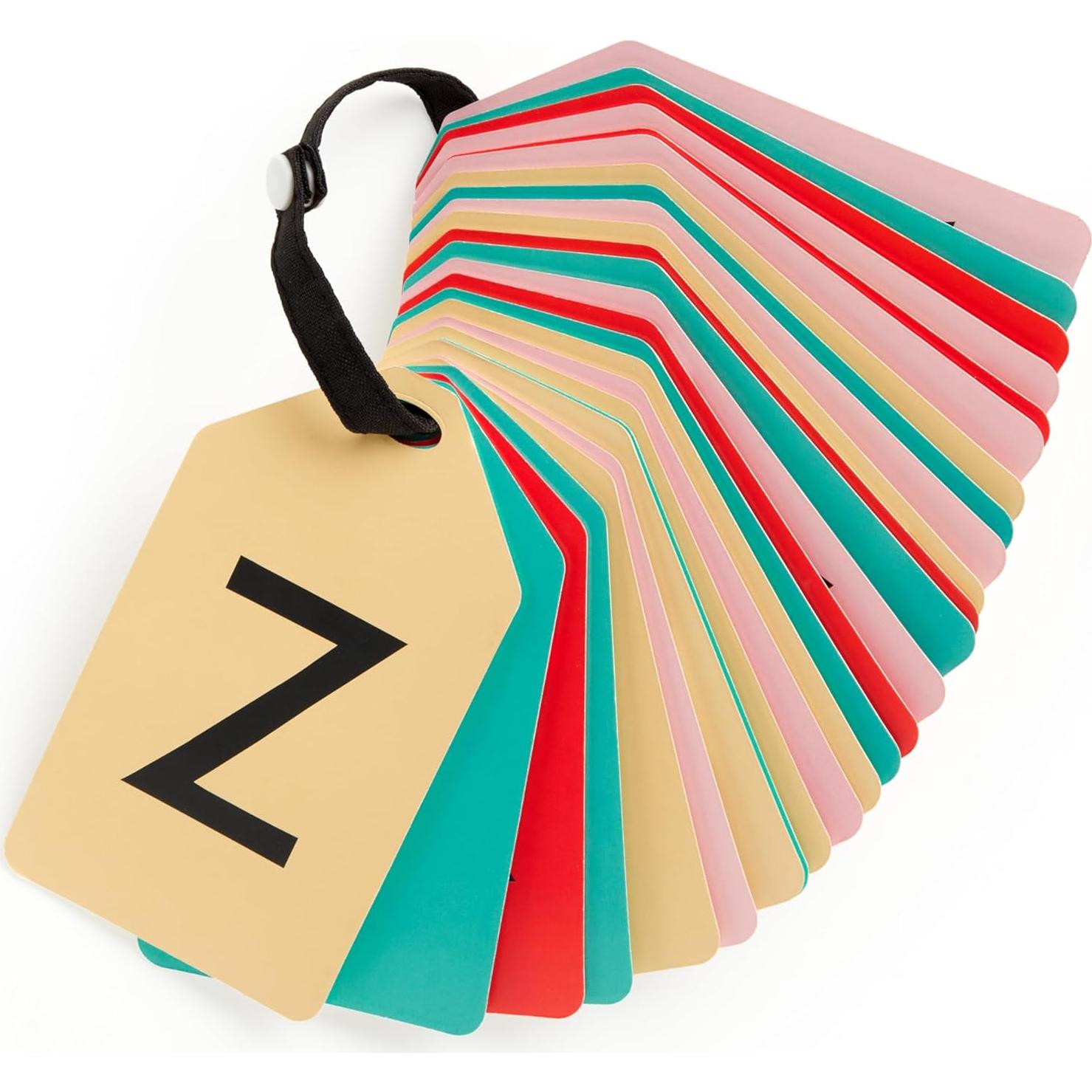 Tarjetas de Flash Mudpuppy ABCs - 26 Tarjetas Doble Cara para Niños