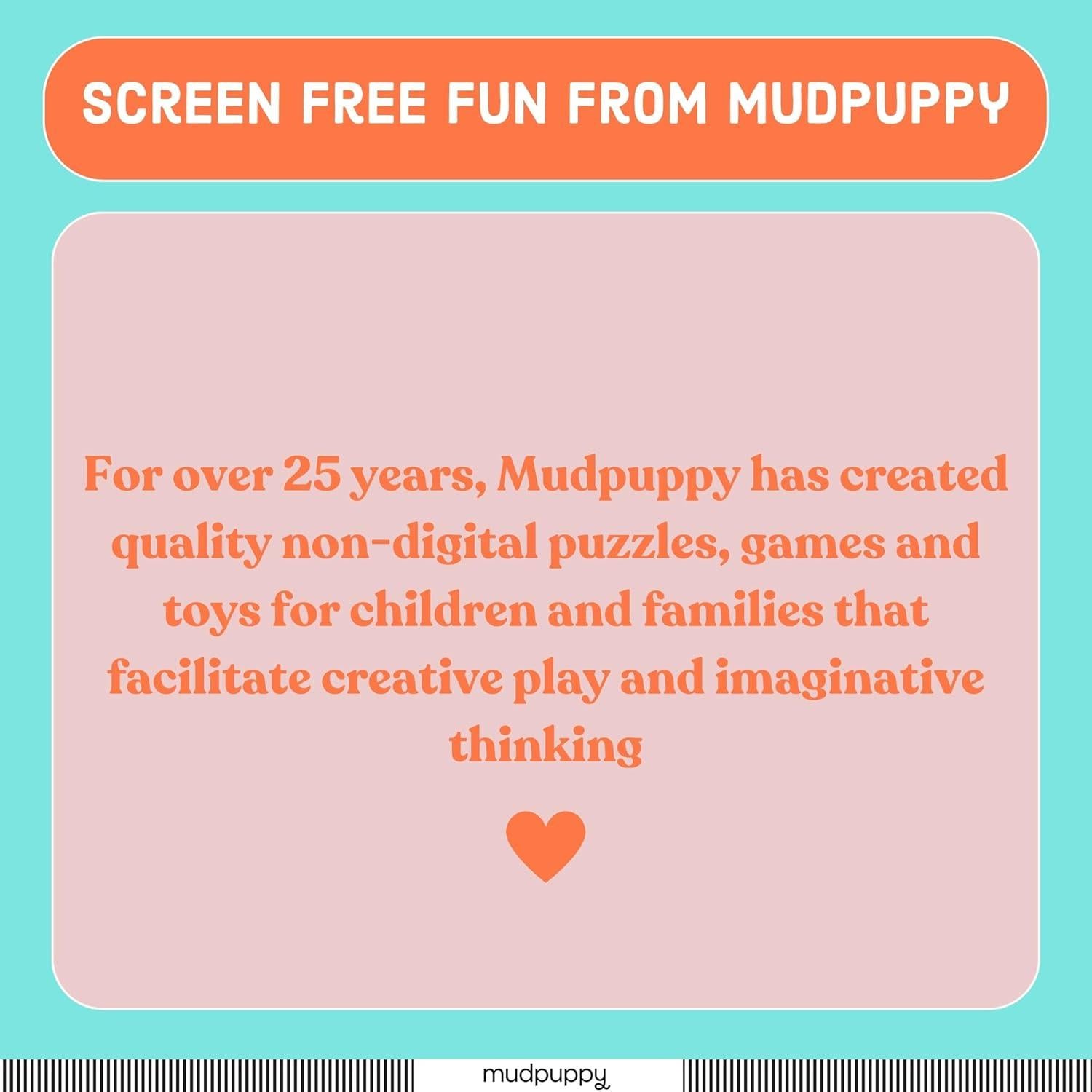 Tarjetas de Flash Mudpuppy ABCs - 26 Tarjetas Doble Cara para Niños