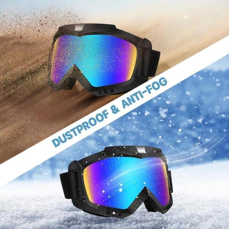 Gafas de Moto Lievermo 2 Pack - Protección UV y Viento