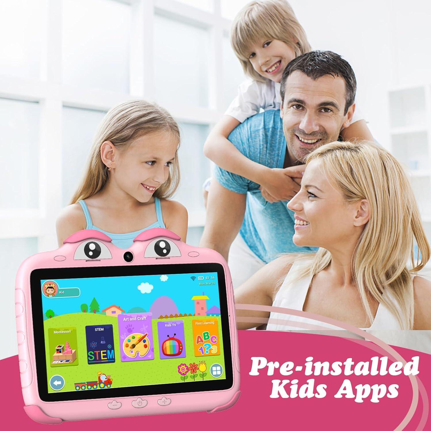 Tableta para Niños Tbltaca ZIDS702 32GB 7" WiFi Control Parental