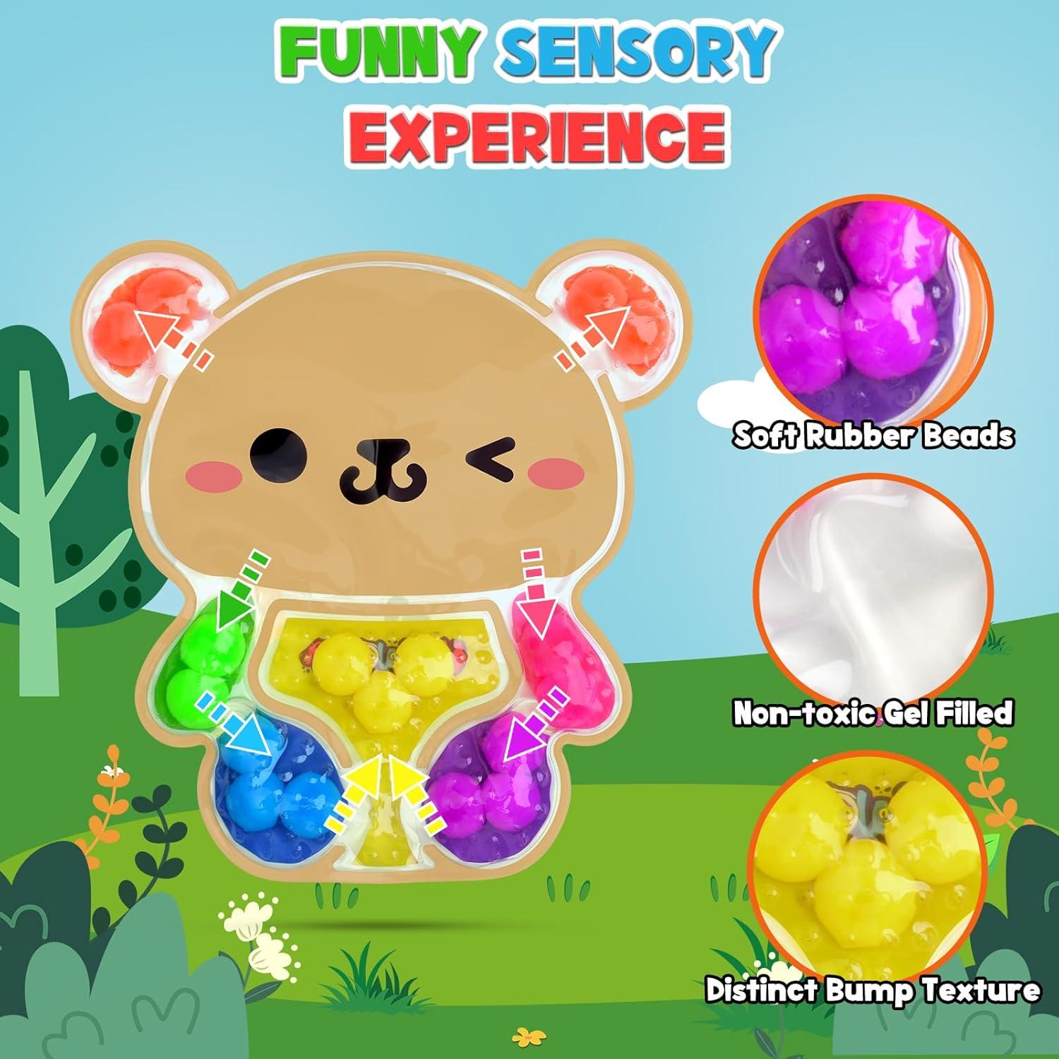 Juguete Sensorial de Clasificación de Colores ASIOWELY Oso