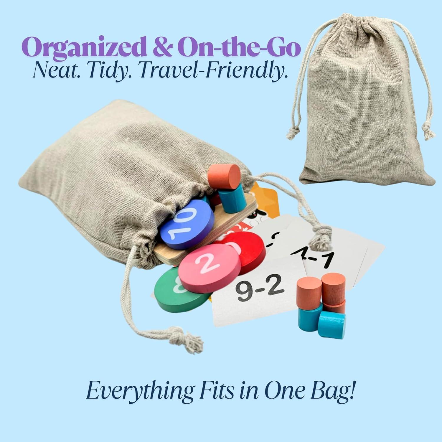 Juguete de Matemáticas Montessori DTE Funiverse - Aprendizaje 1-20