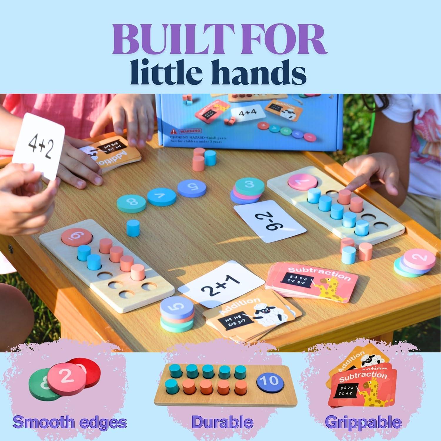 Juguete de Matemáticas Montessori DTE Funiverse - Aprendizaje 1-20