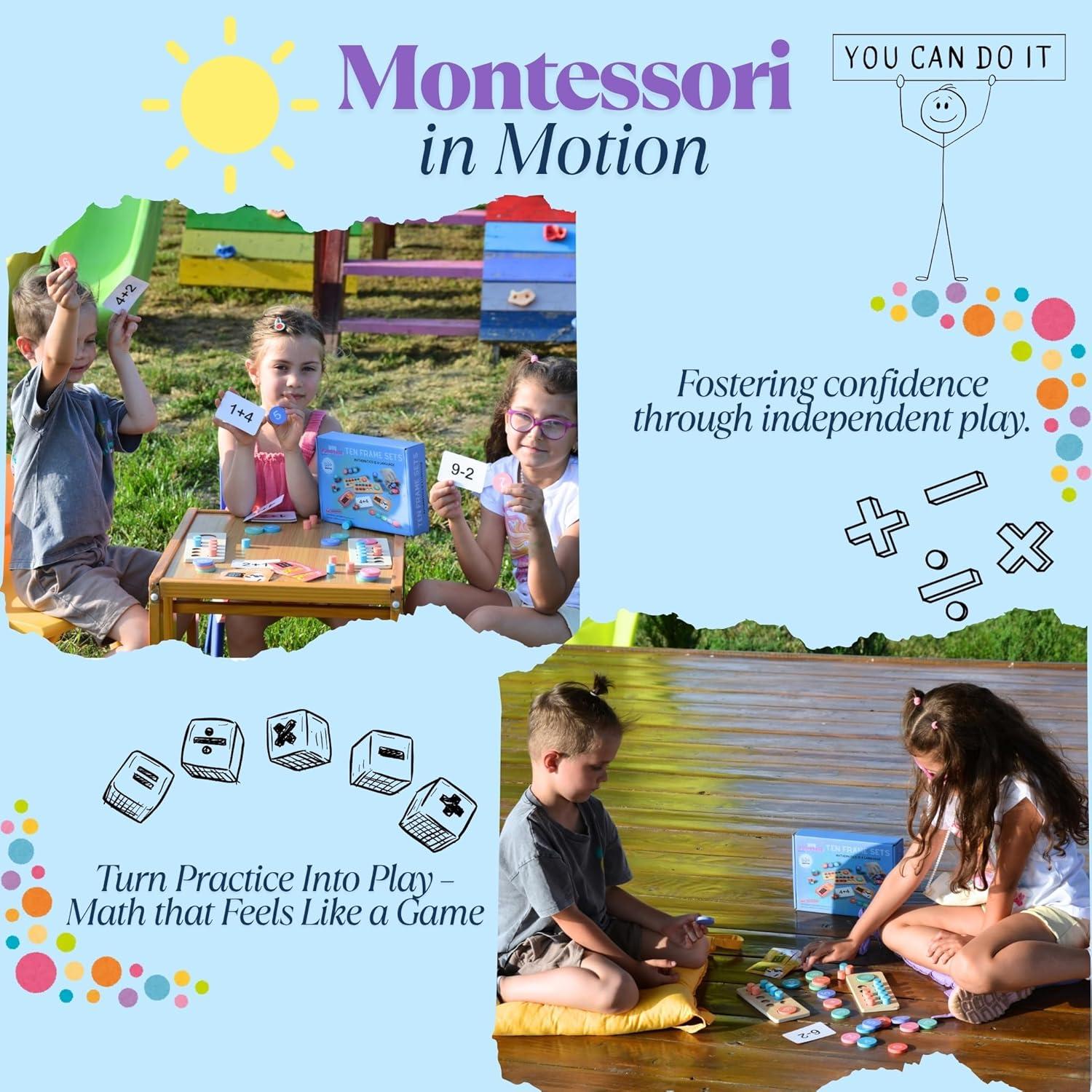 Juguete de Matemáticas Montessori DTE Funiverse - Aprendizaje 1-20