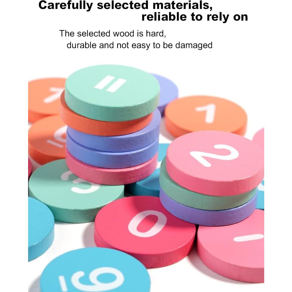 Juguete de Matemáticas Montessori DTE Funiverse - Aprendizaje 1-20