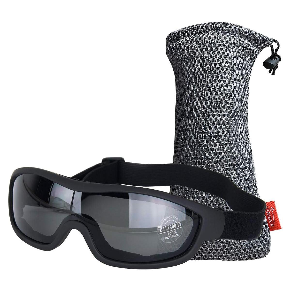 Gafas de Seguridad Viriber Tácticas UV Antivaho Negro